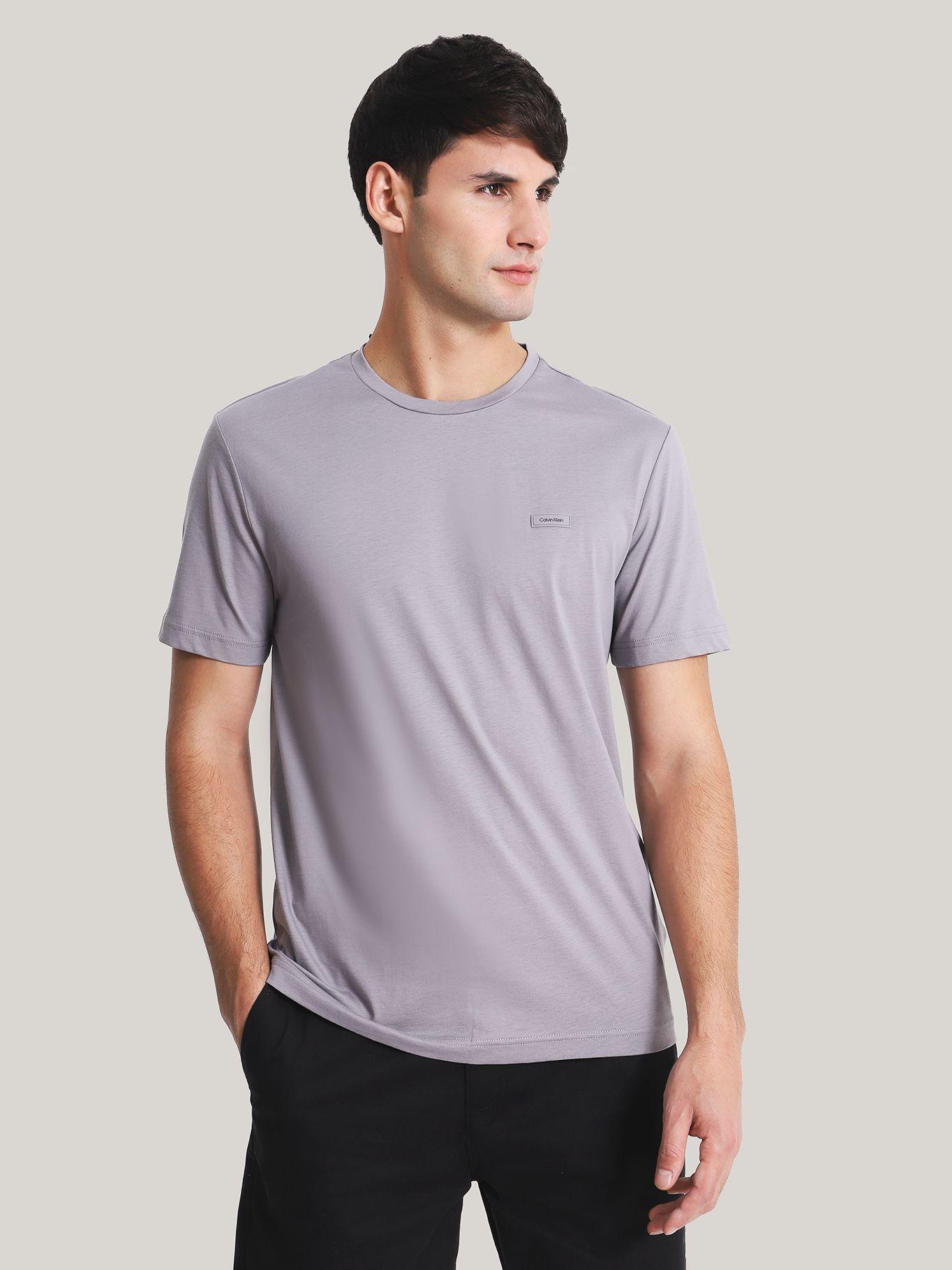 Polera Hombre Smoot Cotton Gris Calvin Klein-0