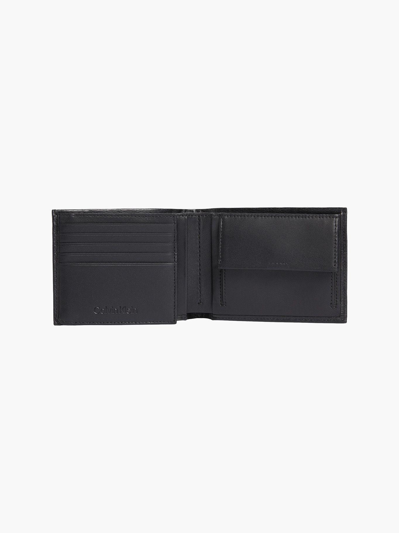 Billetera Minimalism Trifold Negro Calvin Klein-1