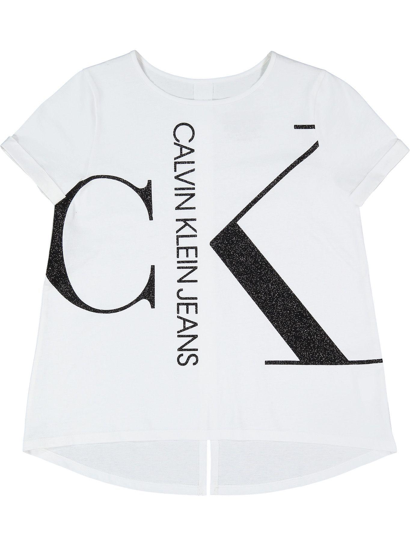 Polera Niña Blow-Up Blanco Calvin Klein-0