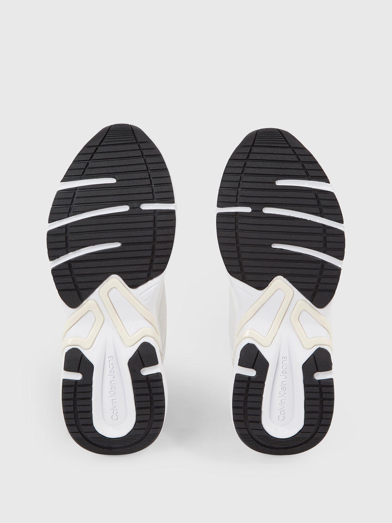 Zapatilla Retro Runner Lace Up Blanco Calvin Klein-3