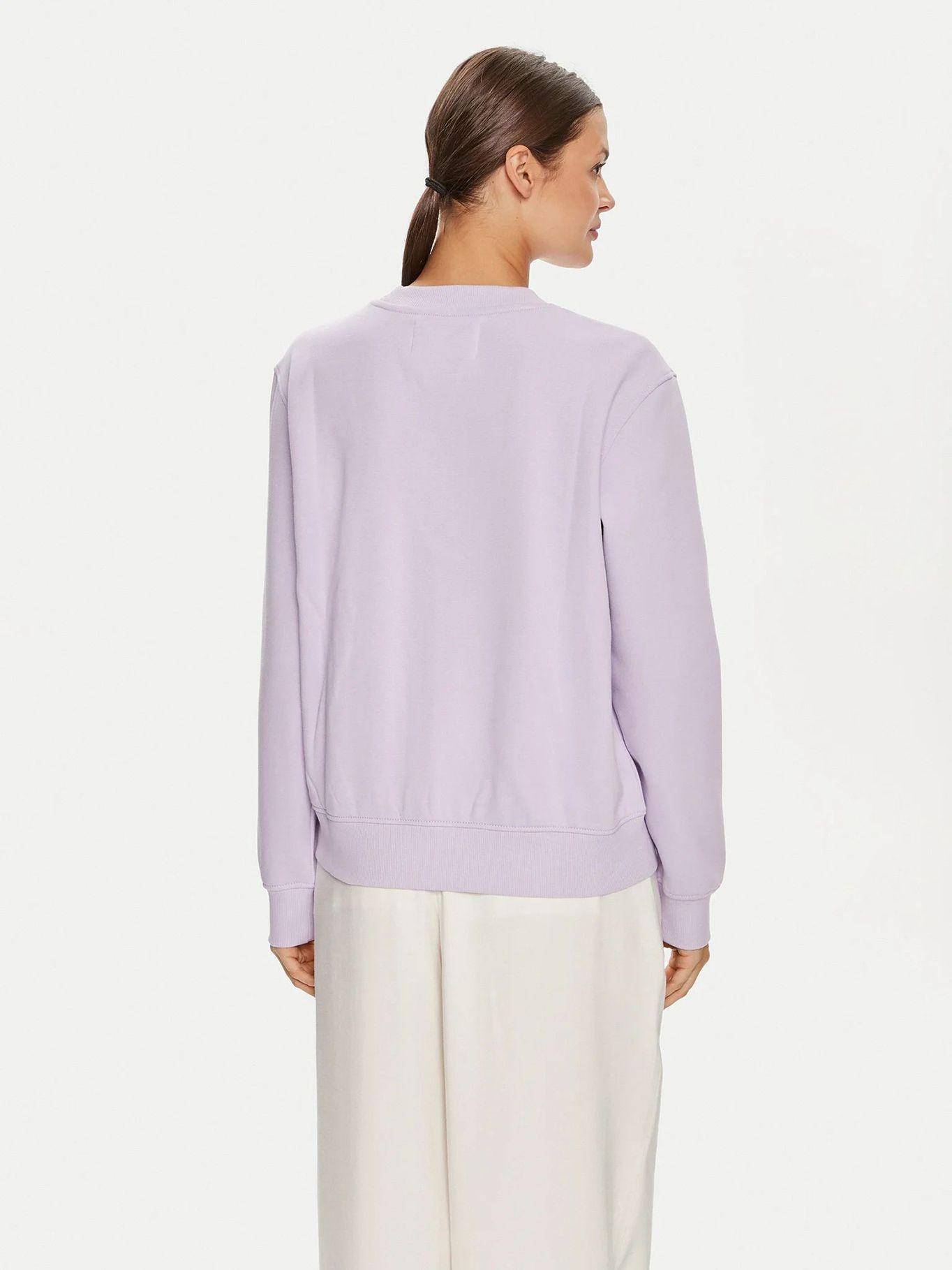 Polerón Faded Monologo Morado Calvin Klein-2