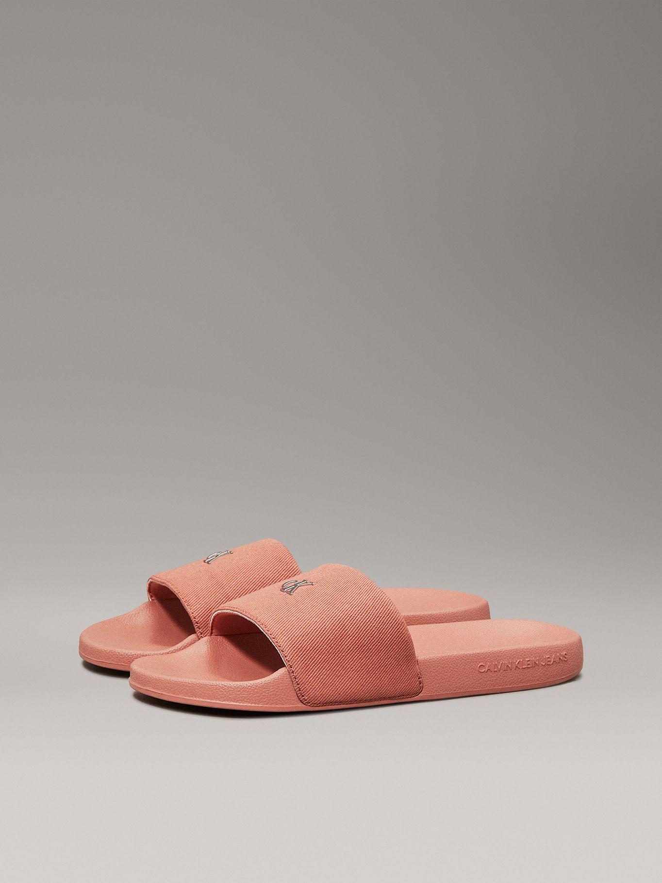 Sandalias Monogram Naranja Calvin Klein-0