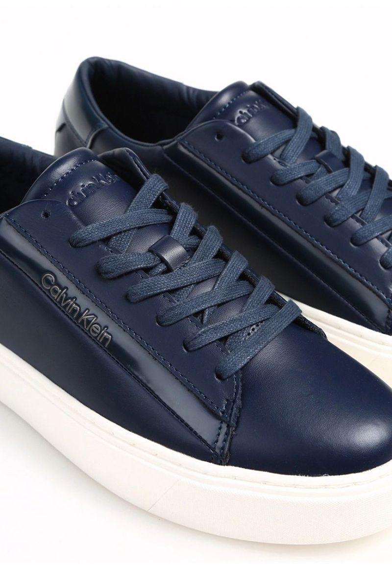 Zapatilla Low Top Lace Up Azul Calvin Klein-4
