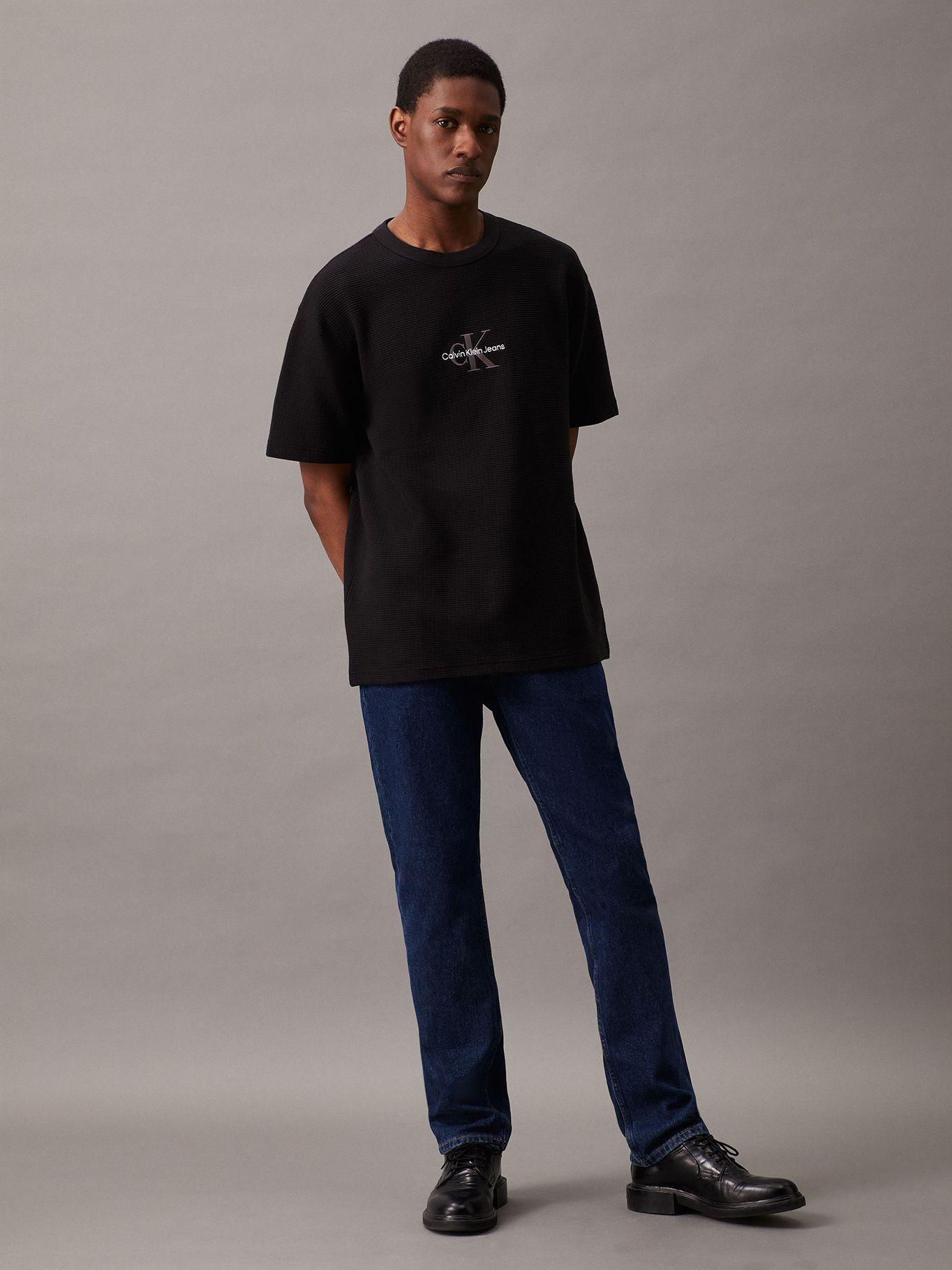 Polera City Grid Negro Calvin Klein-1