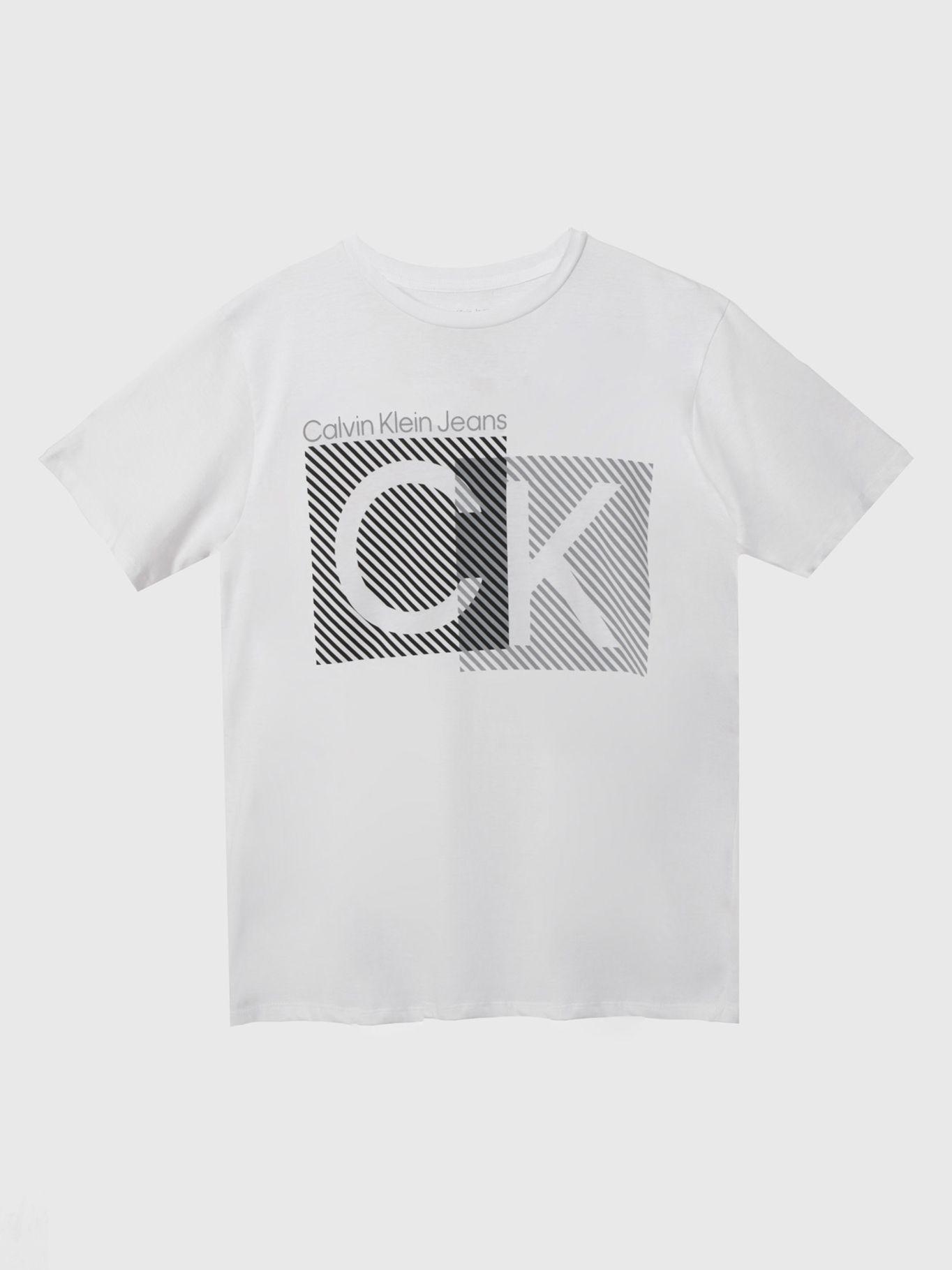 Polera Niño Pairoff Blanco Calvin Klein-0
