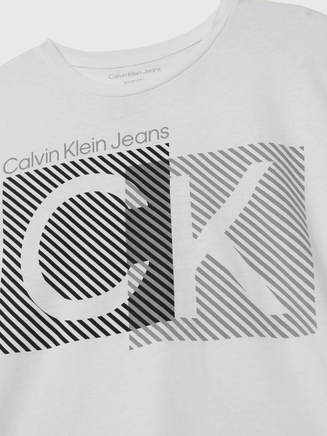 Polera Niño Pairoff Blanco Calvin Klein-3