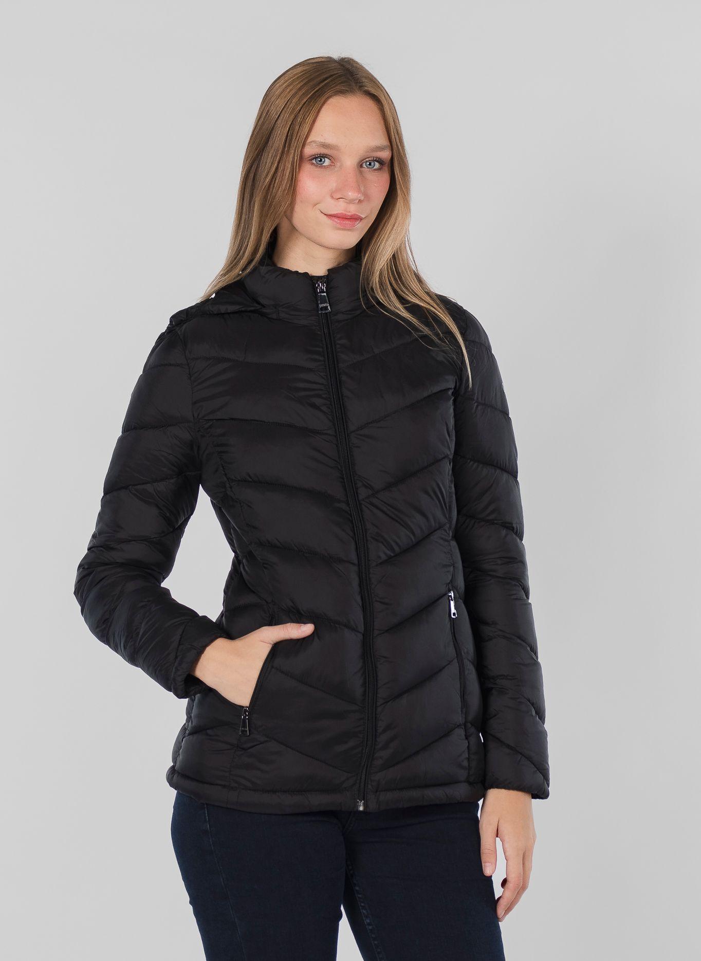 Parka Featherweight Negro Calvin Klein-0