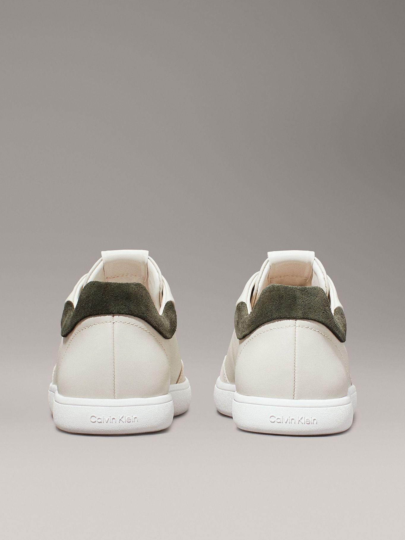 Zapatillas de Cuero Cupsole Lace Mix Beige Calvin Klein-1
