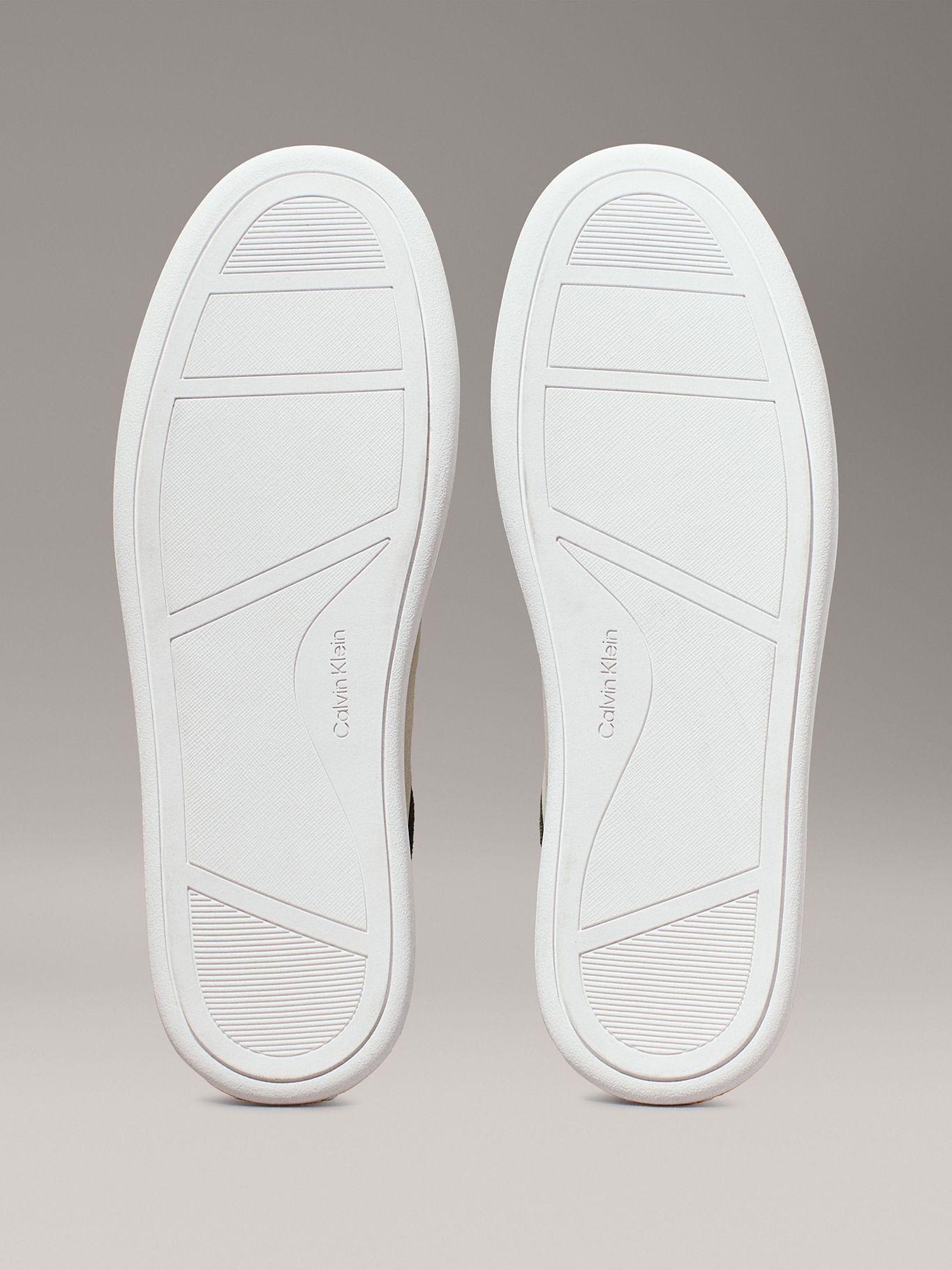Zapatillas de Cuero Cupsole Lace Mix Beige Calvin Klein-3