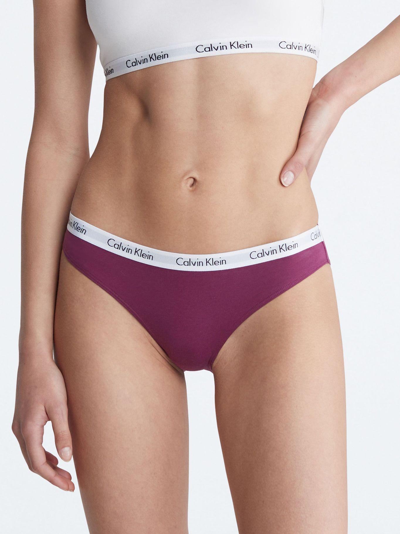 Calzón Carousel Bikini Morado Calvin Klein-0