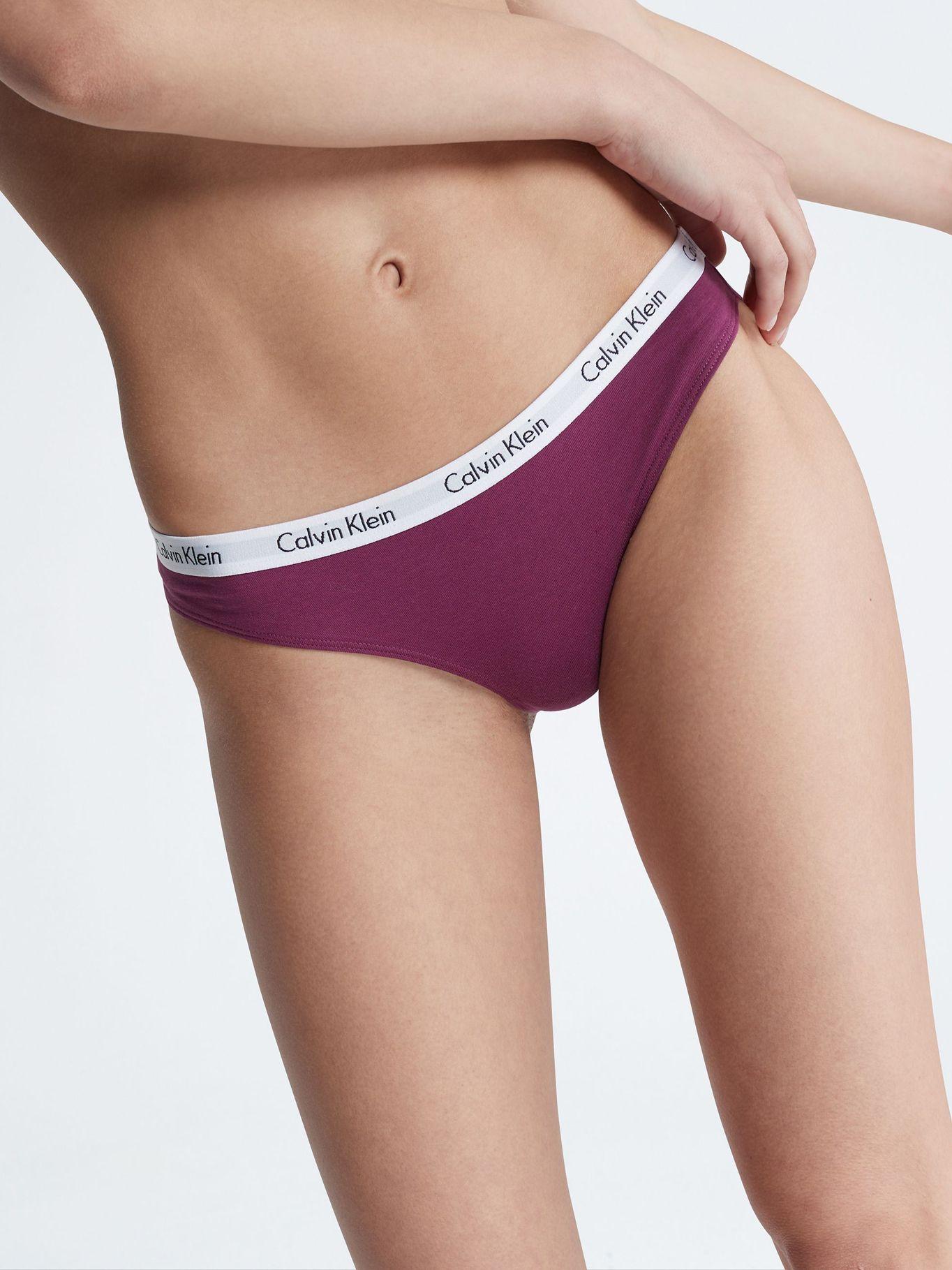 Calzón Carousel Bikini Morado Calvin Klein-3