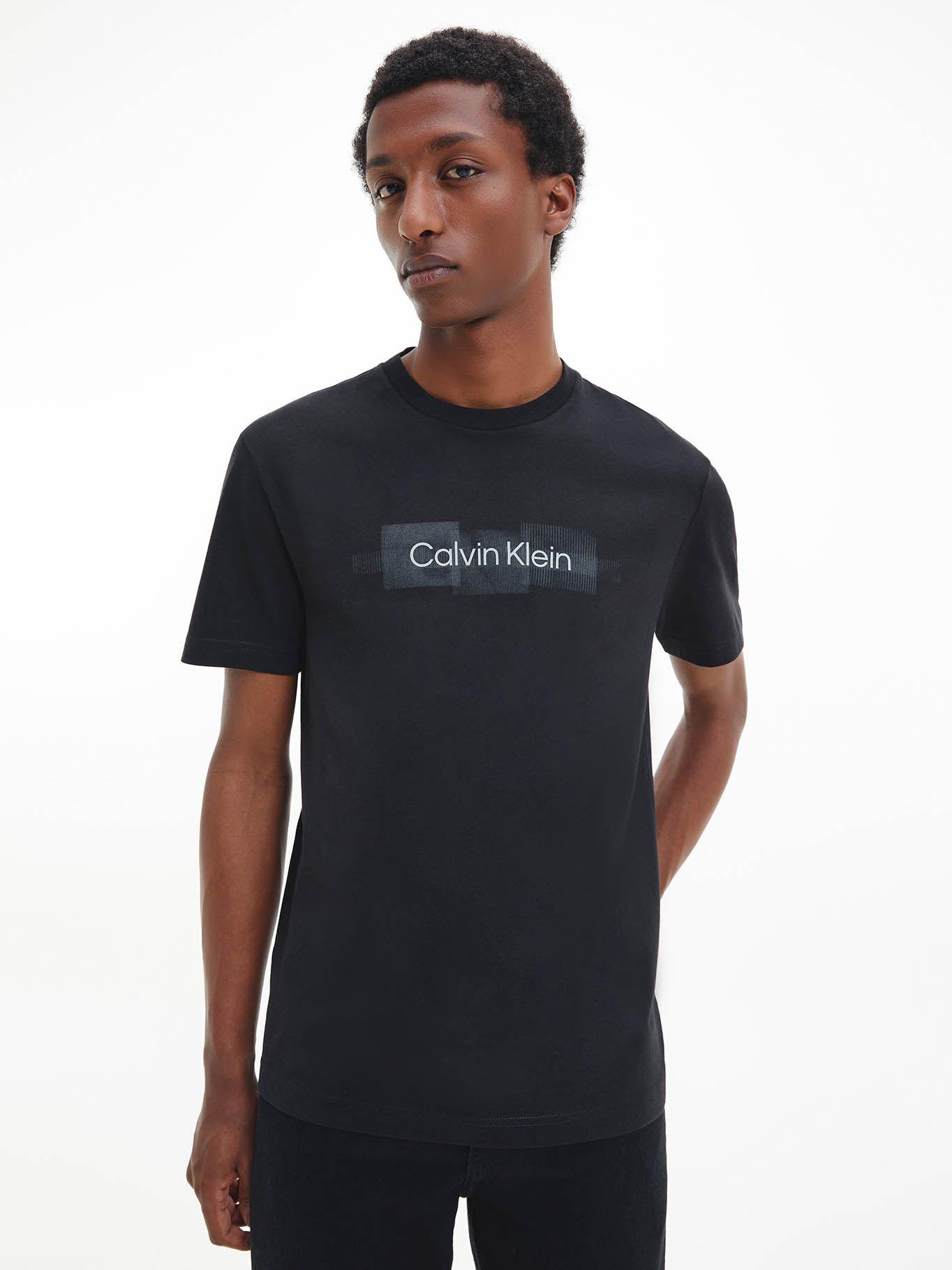 Camiseta con logo Negro Calvin Klein K10K110799-BEH-0