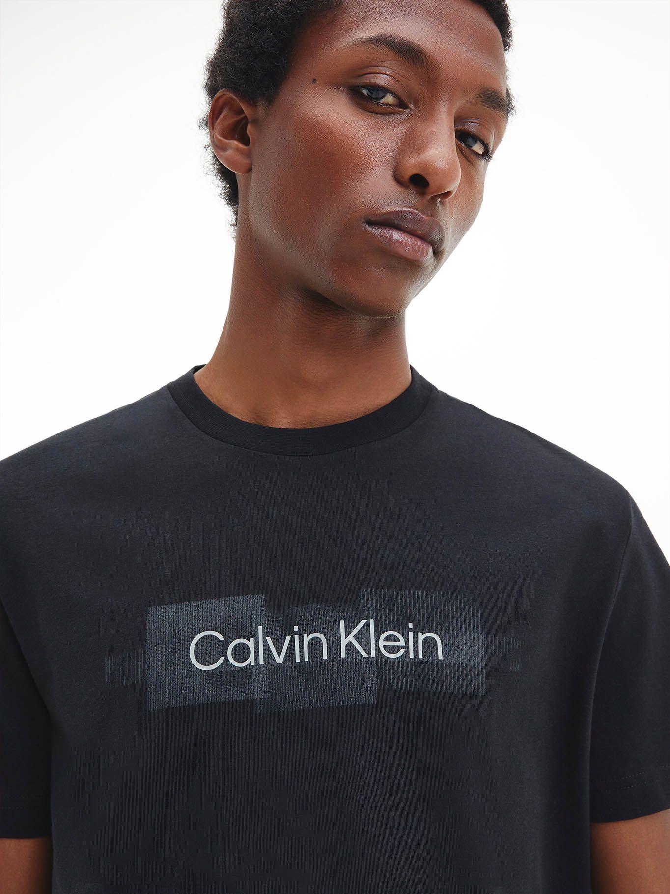 Camiseta con logo Negro Calvin Klein K10K110799-BEH-3