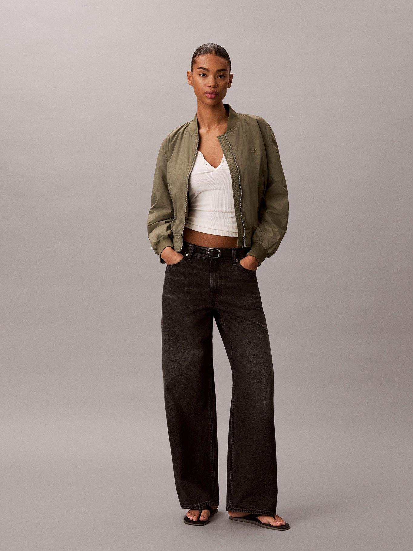 Chaqueta Bomber Essential Verde Calvin Klein-1