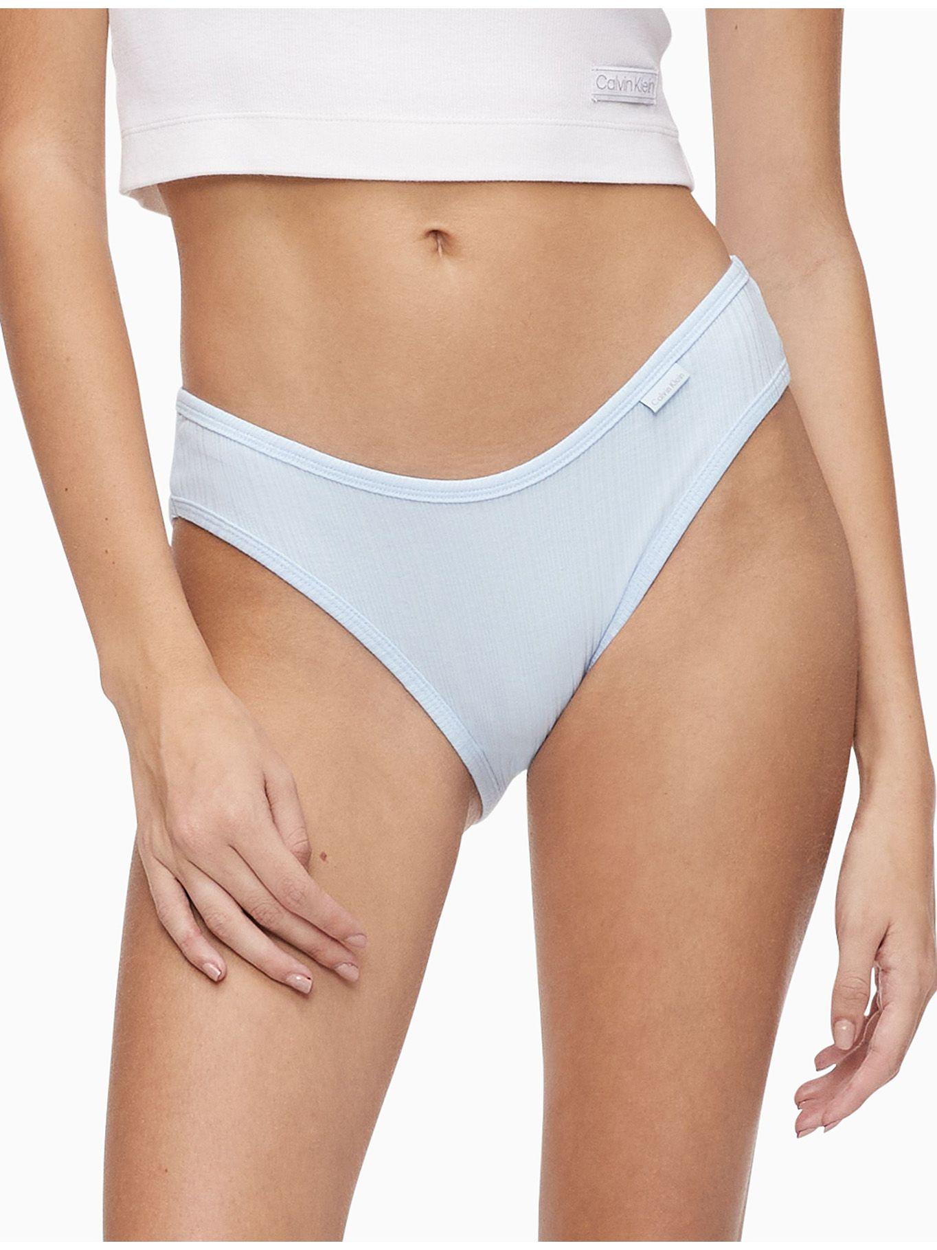 Calzón Bikini Ribbed Azul SP22 Calvin Klein-0