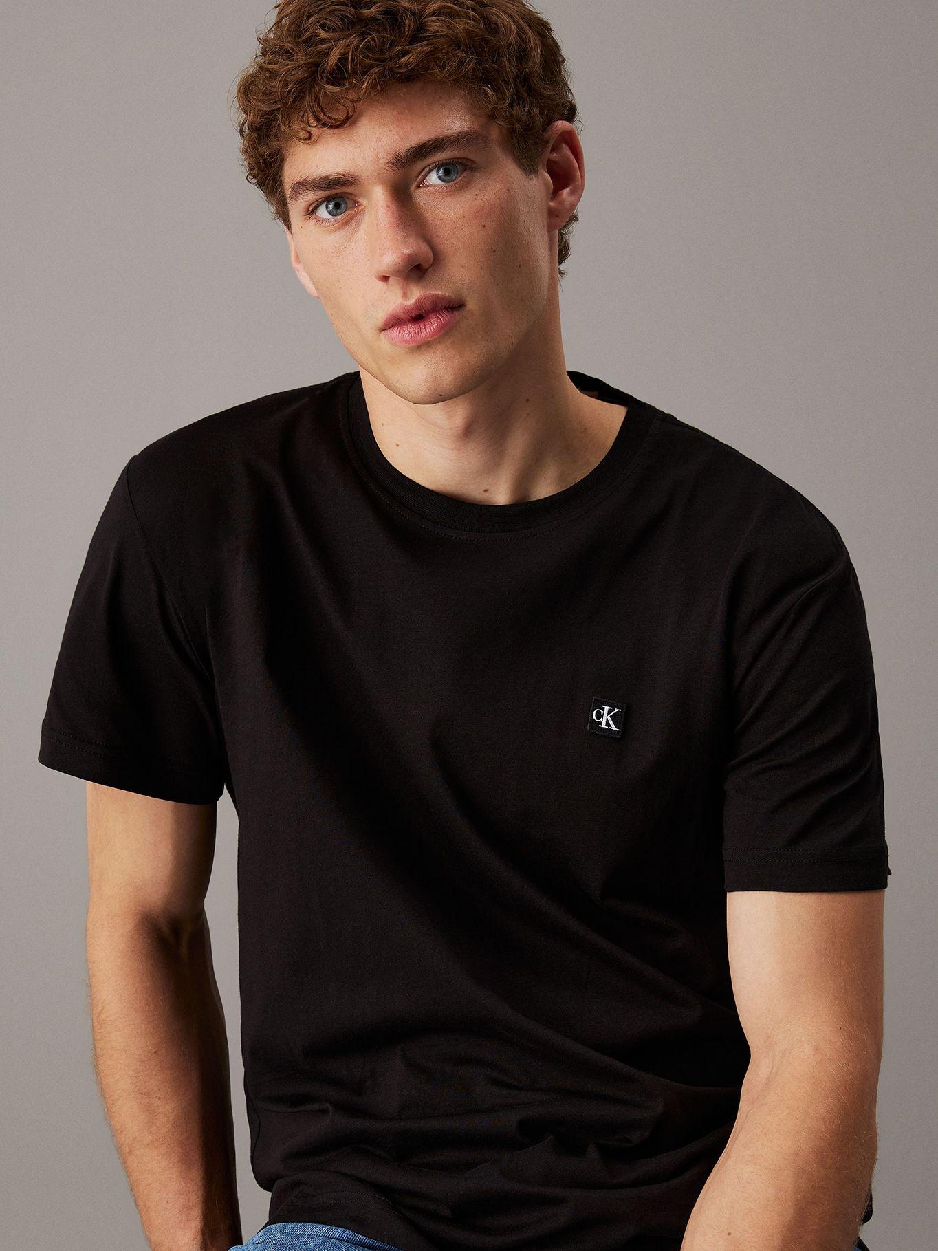 Polera Ck Embro Badge Negro Calvin Klein-3