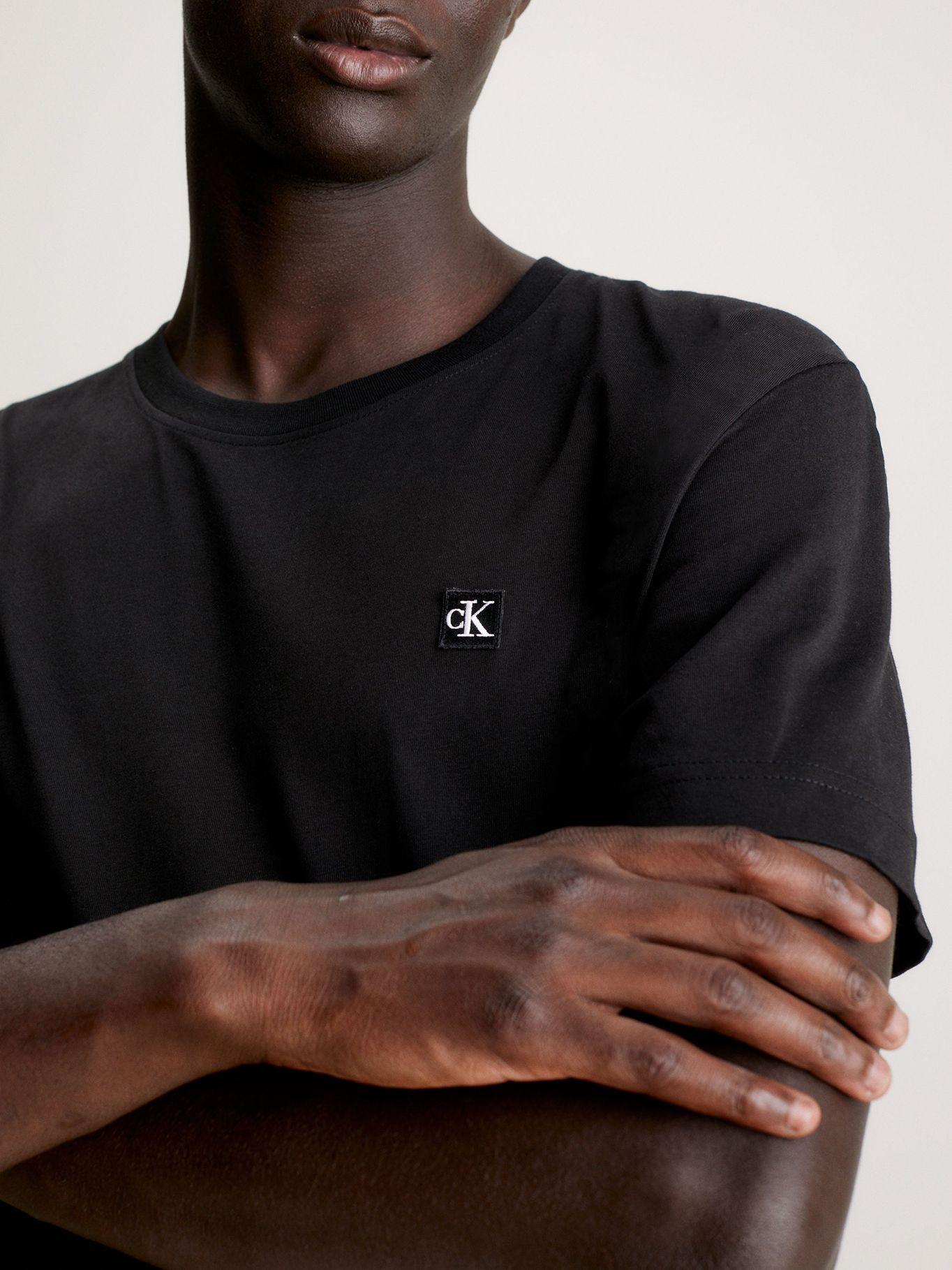 Polera Ck Embro Badge Negro Calvin Klein-4