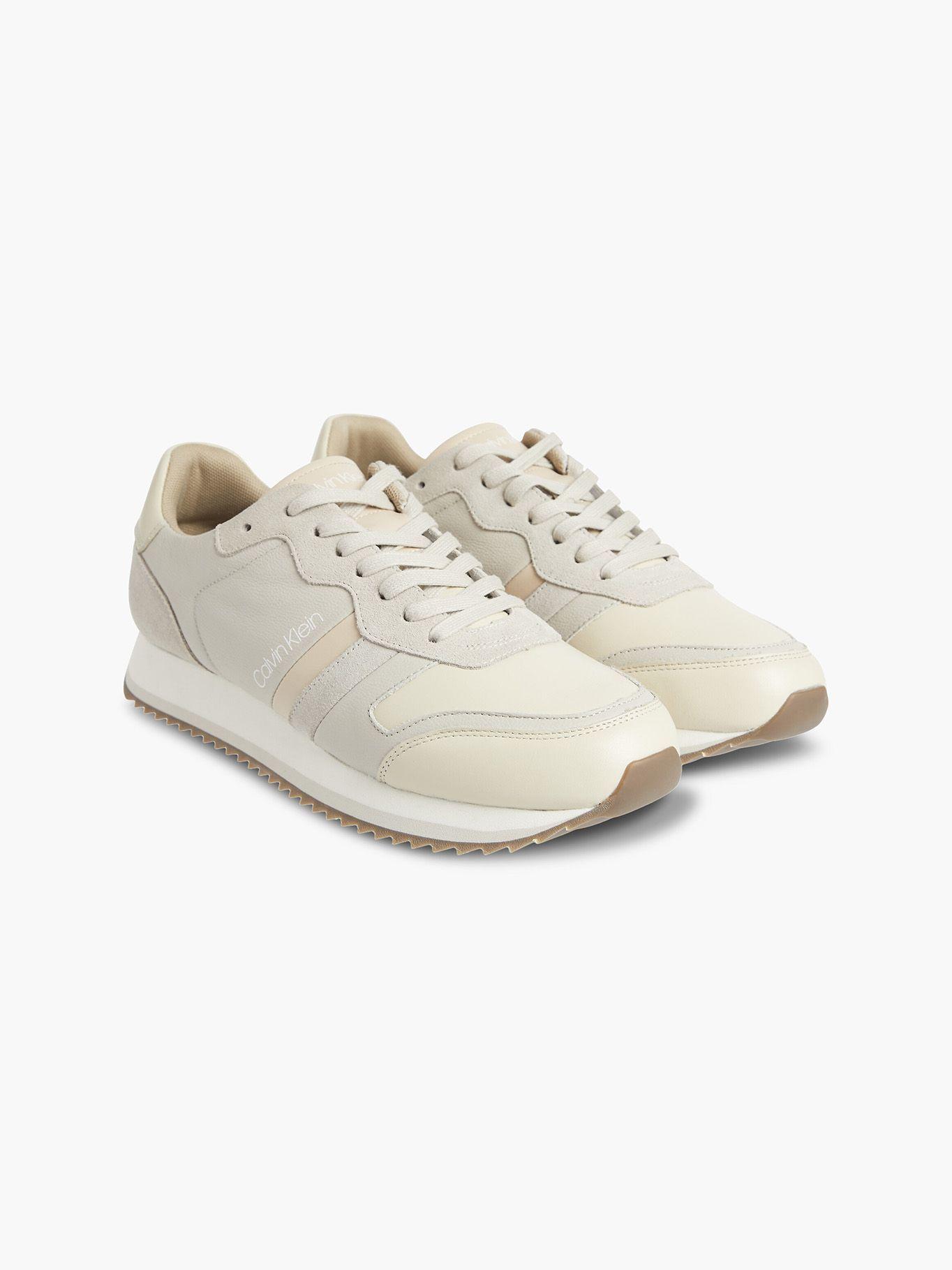 Zapatilla Urbana Lace Up Crema Calvin Klein-0