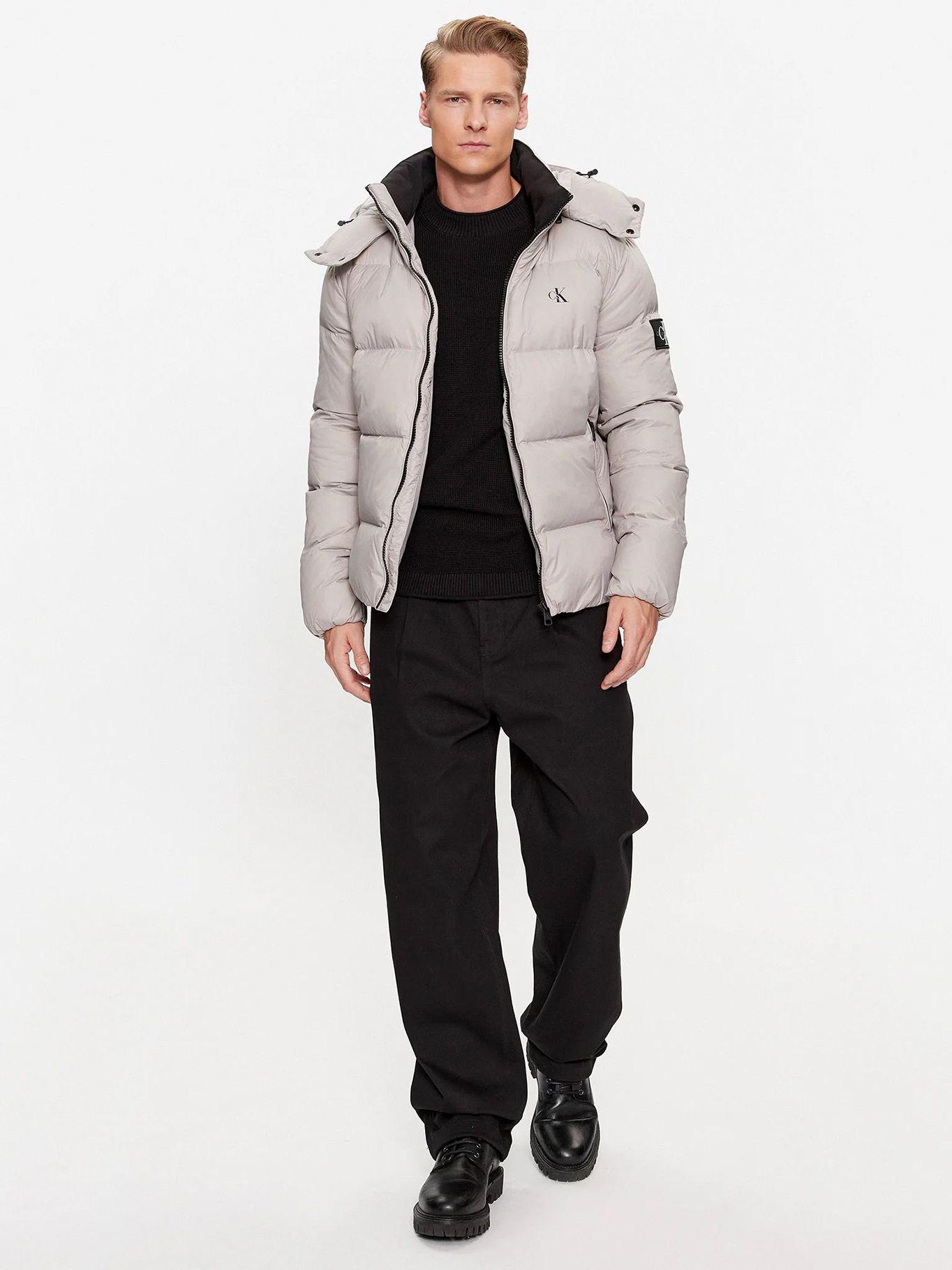 Parka Essentials Down Beige PEE Calvin Klein-1