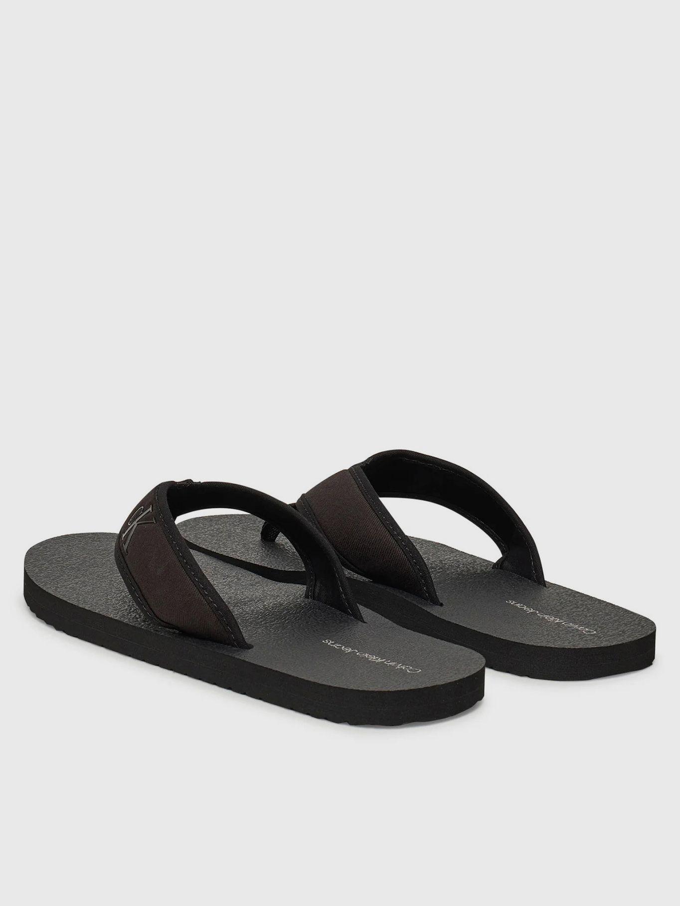 Sandalias de Lona Negro Calvin Klein-1