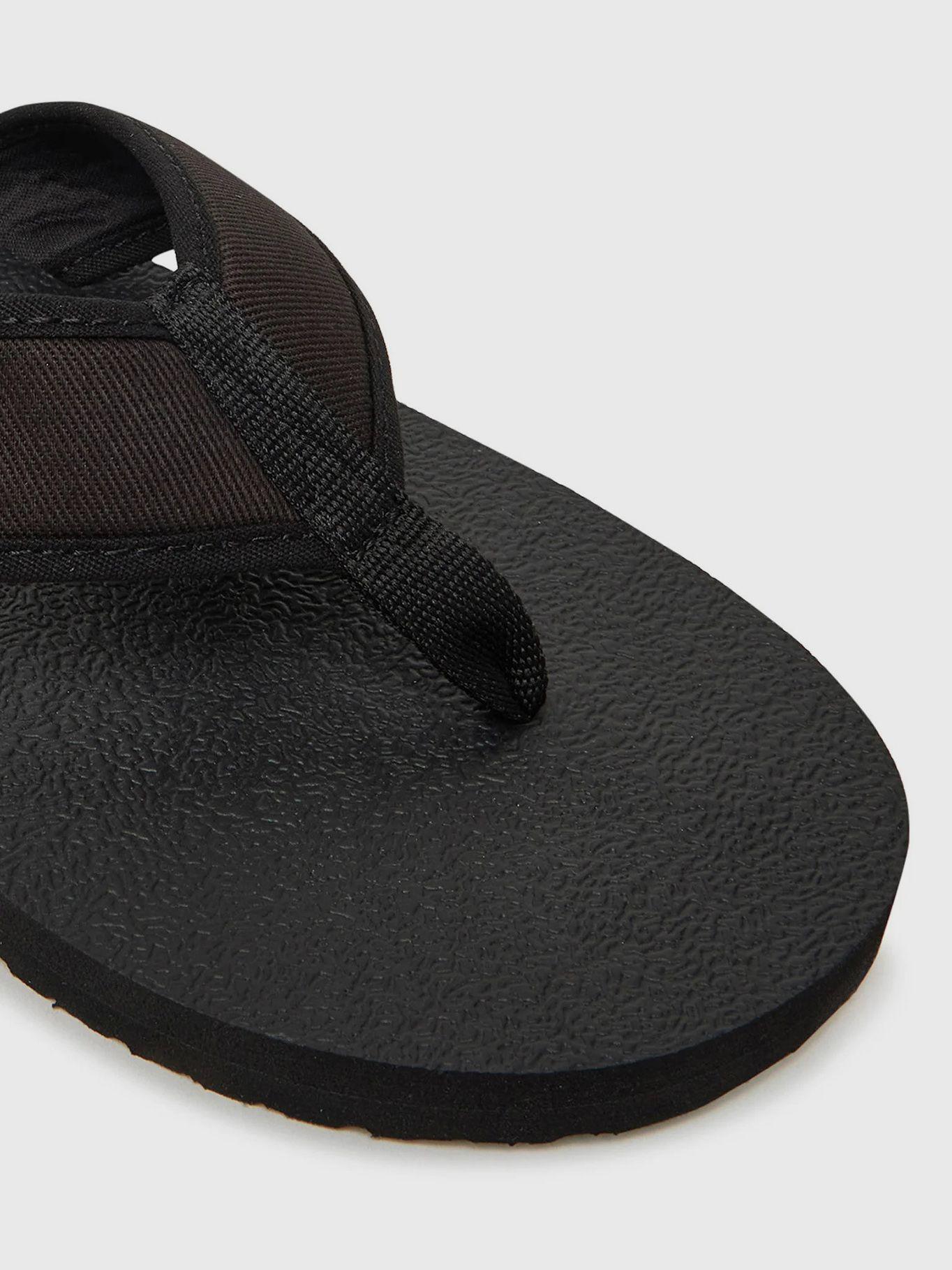 Sandalias de Lona Negro Calvin Klein-5