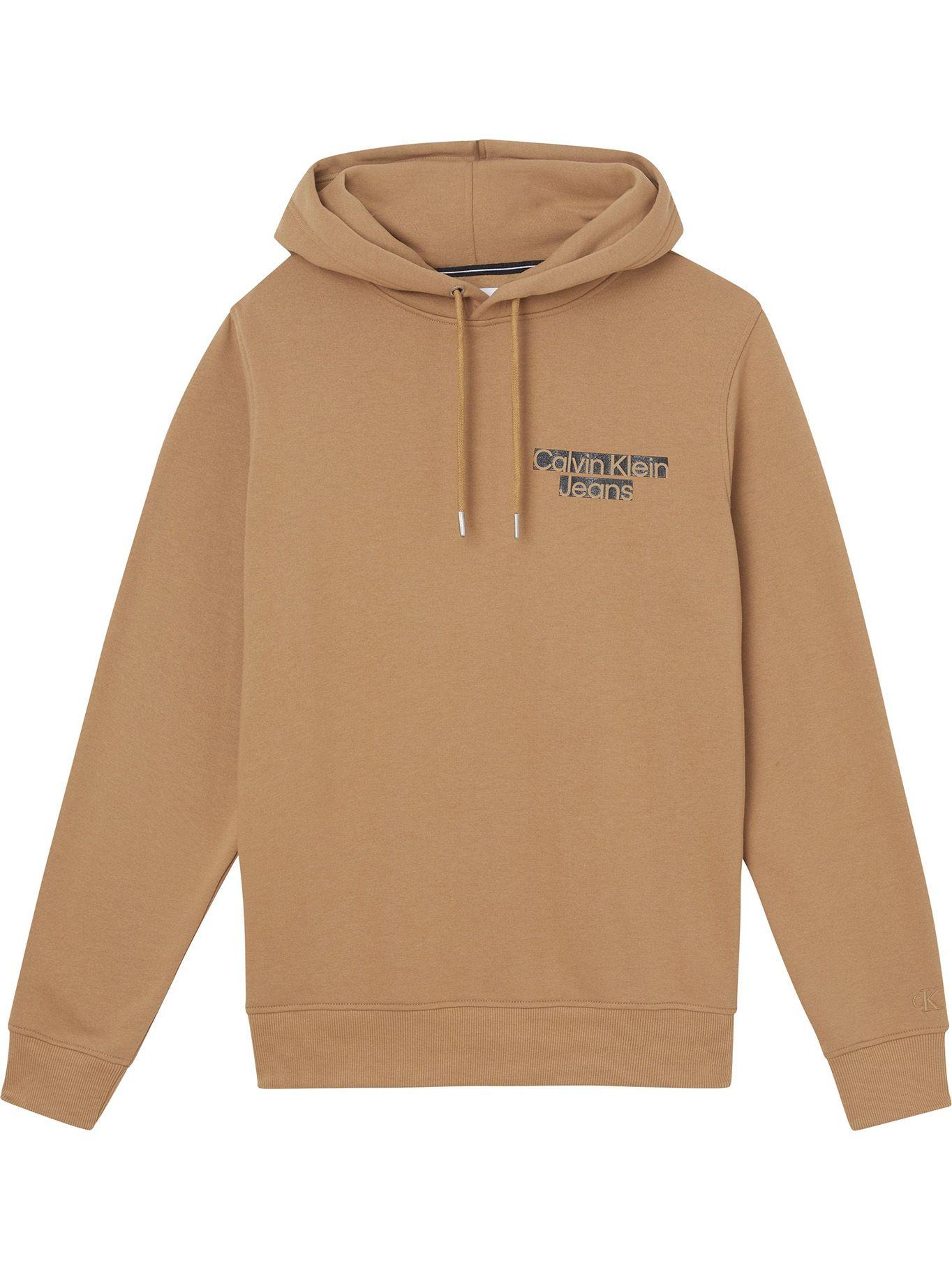 Hoodie Seasonal Blocked Logo Café Calvin Klein-3