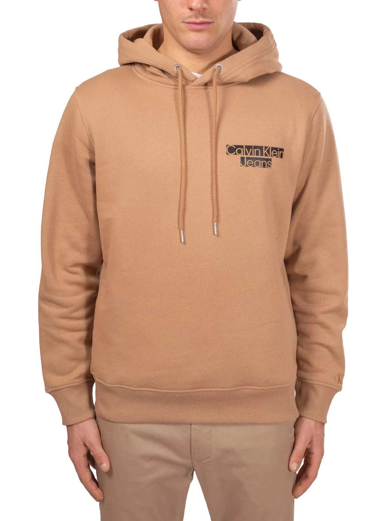 Hoodie Seasonal Blocked Logo Café Calvin Klein-0