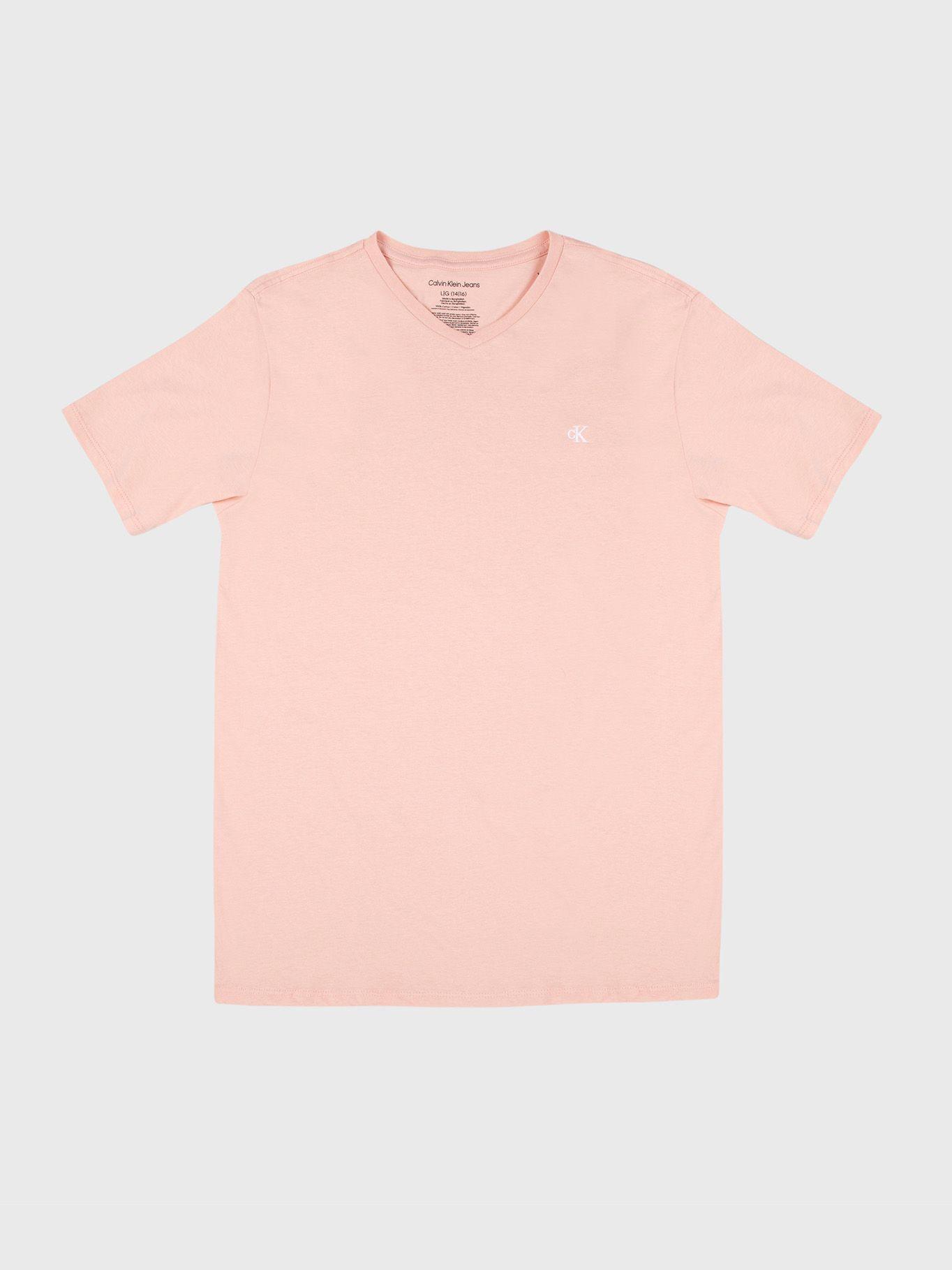 Polera Niño Monogram Damasco Calvin Klein-0
