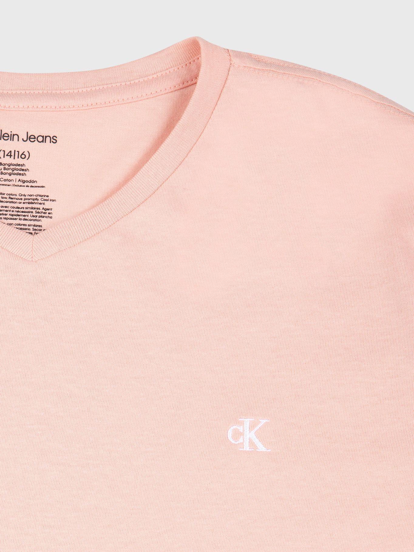 Polera Niño Monogram Damasco Calvin Klein-3