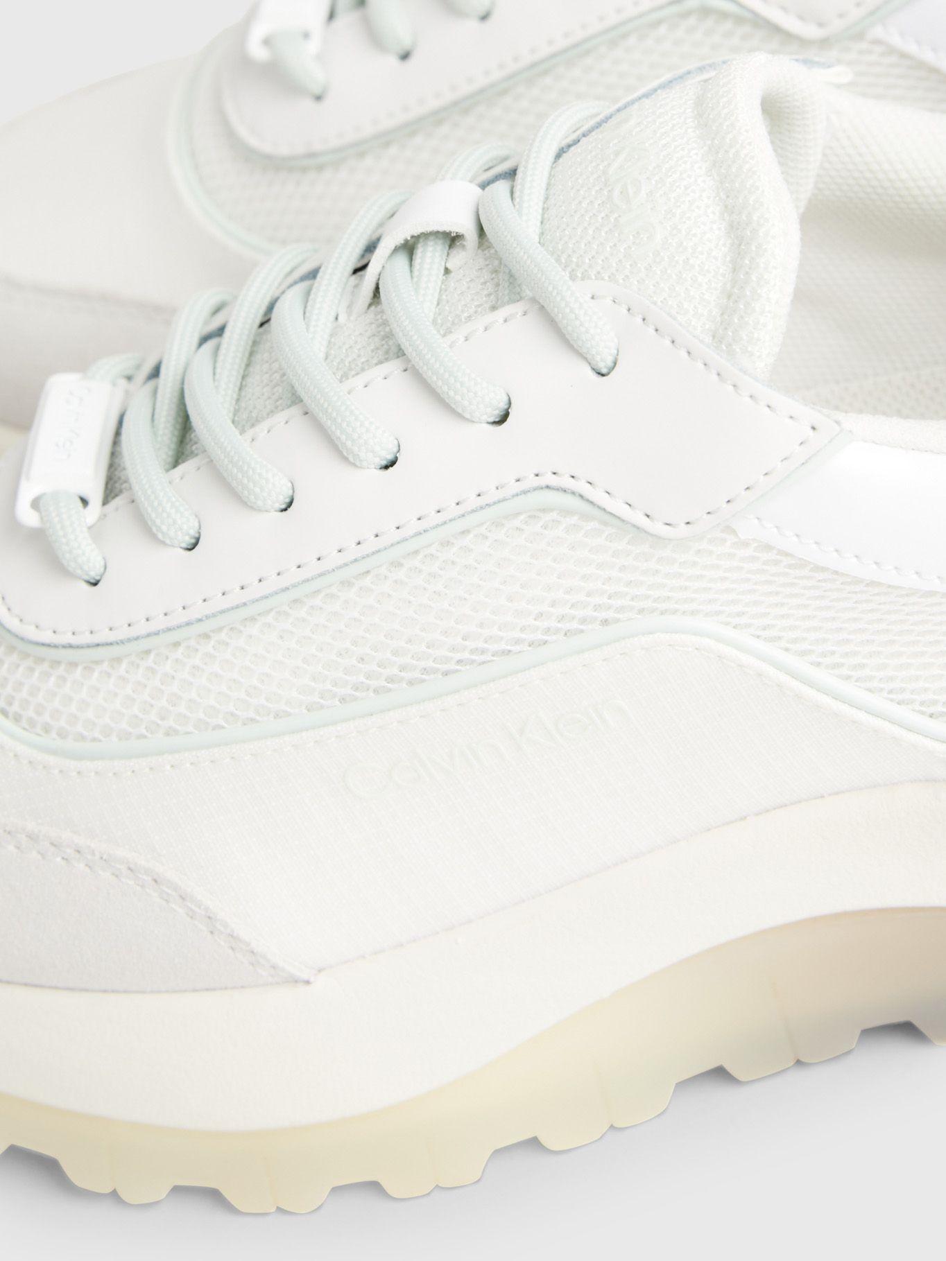 Zapatillas Runner Mesh Mix Blanco Calvin Klein-6