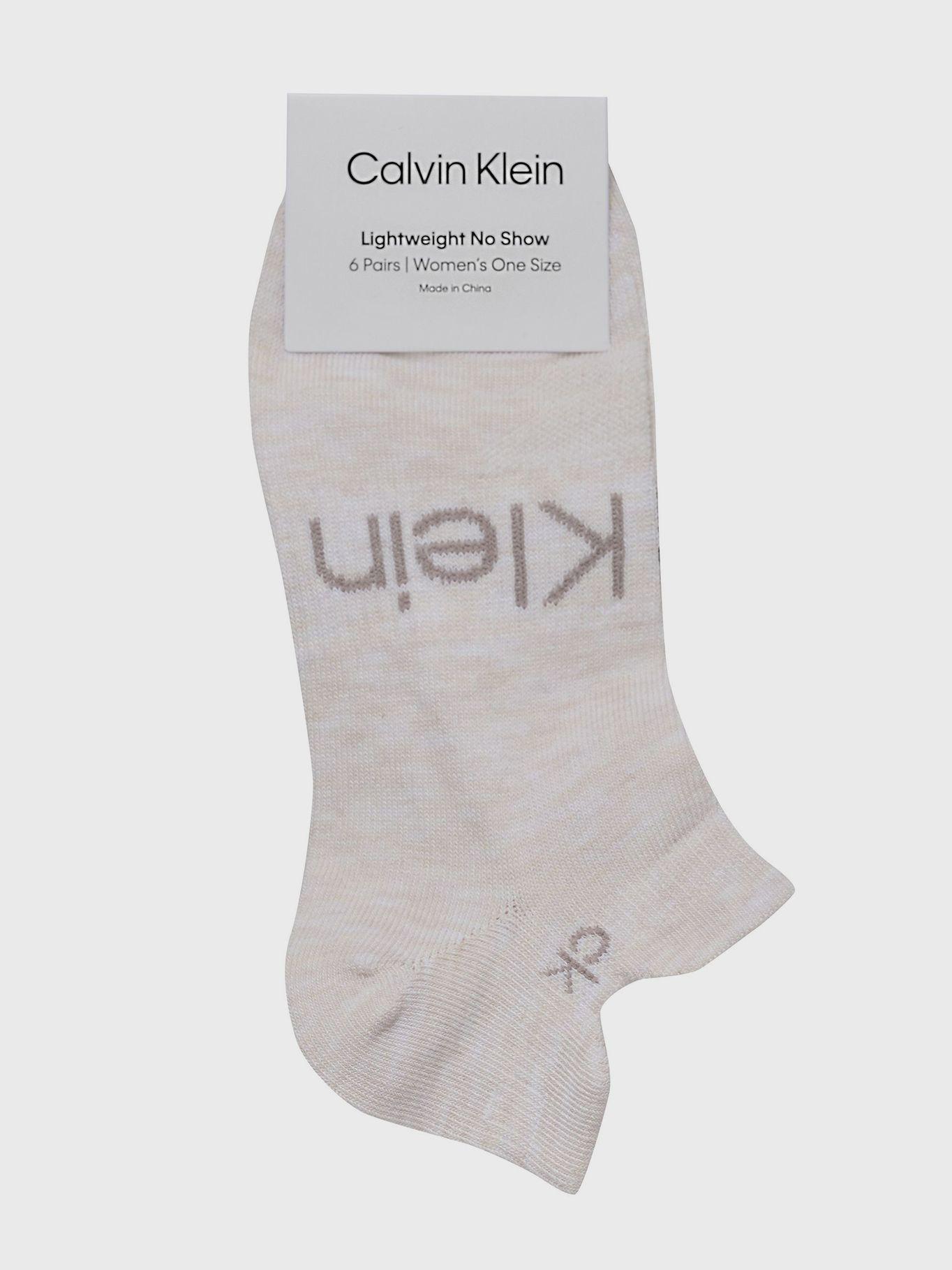 Pack 6 Calcetin Flat Knit Multicolor Calvin Klein-2