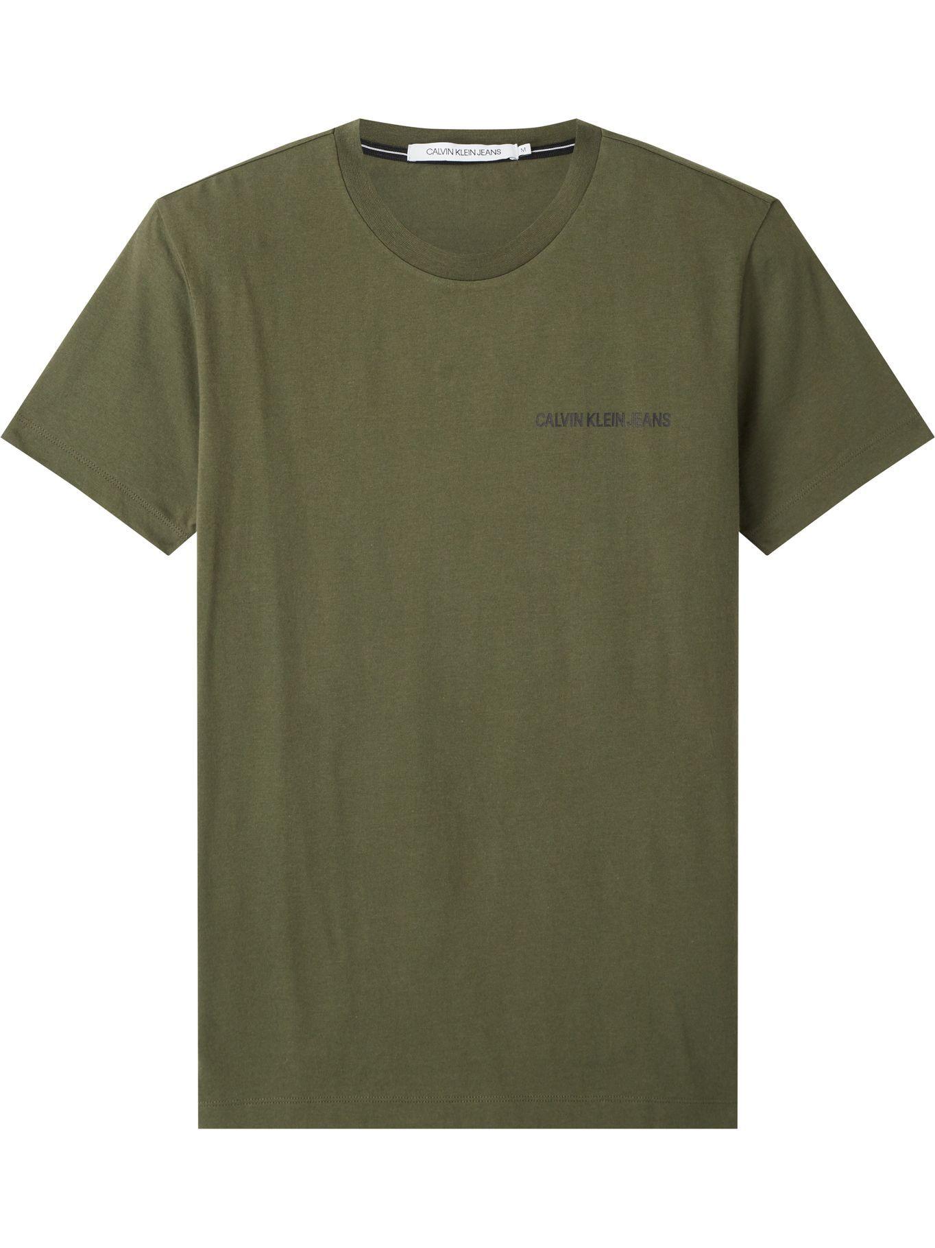 Polera Institutional Chest Verde Calvin Klein-0