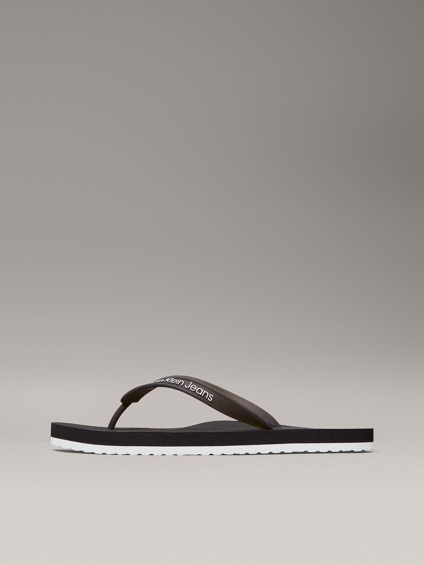 Sandalias Classic con Logo Negro Calvin Klein-5