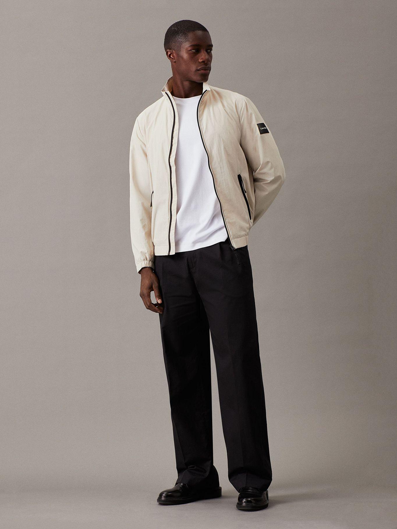 Chaqueta Clasica Hombre Beige Calvin Klein-1