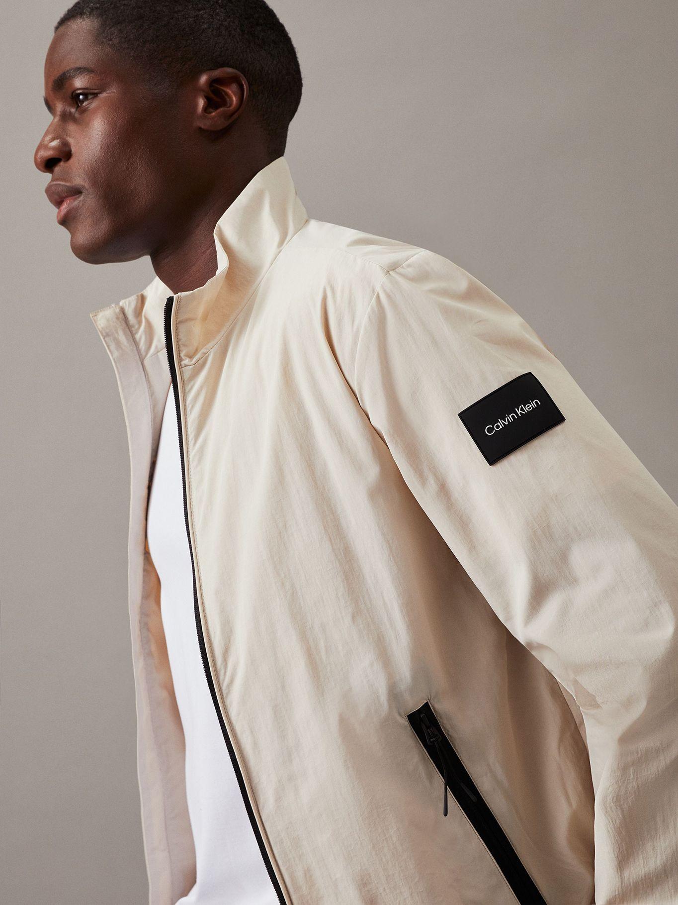 Chaqueta Clasica Hombre Beige Calvin Klein-3