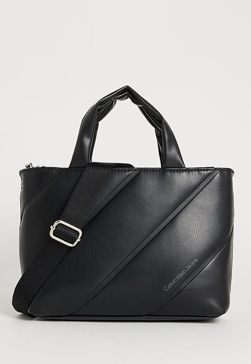 Cartera Tote Quilted Negro Calvin Klein-0