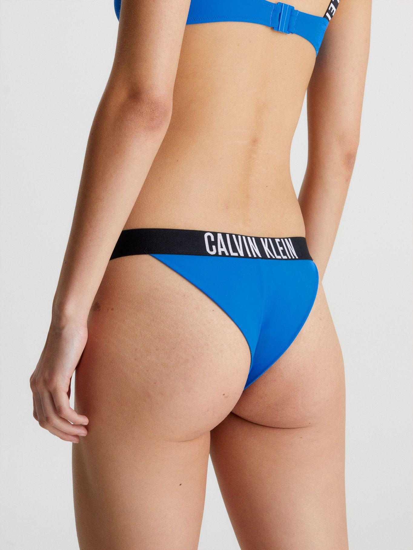 Calzón Bikini Intense Power Azul Calvin Klein-2