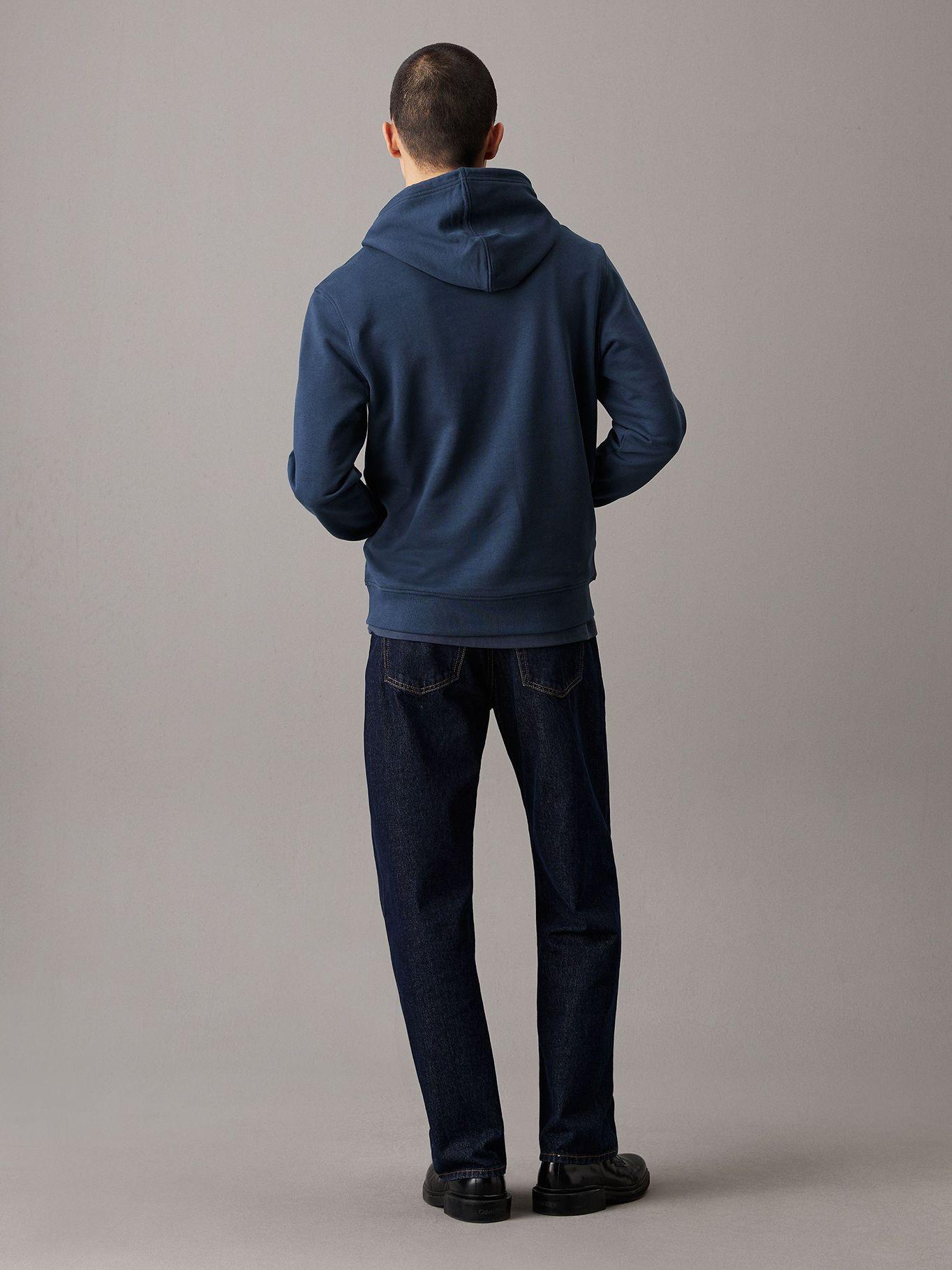 Polerón con Gorro Institutional Azul Calvin Klein-2