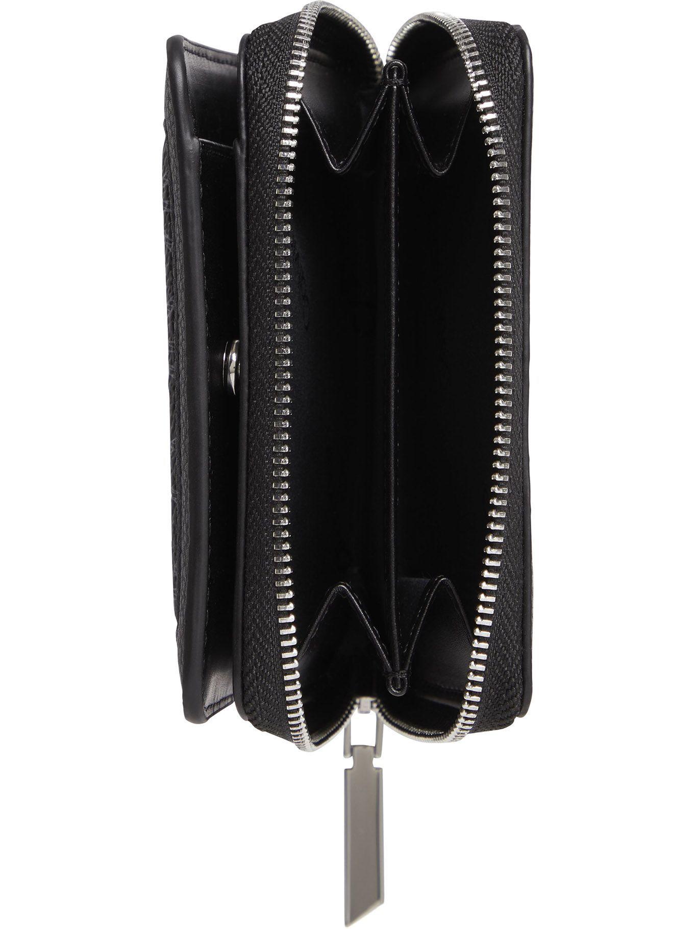 Billetera Ck Accent Flap Negro Calvin Klein-2