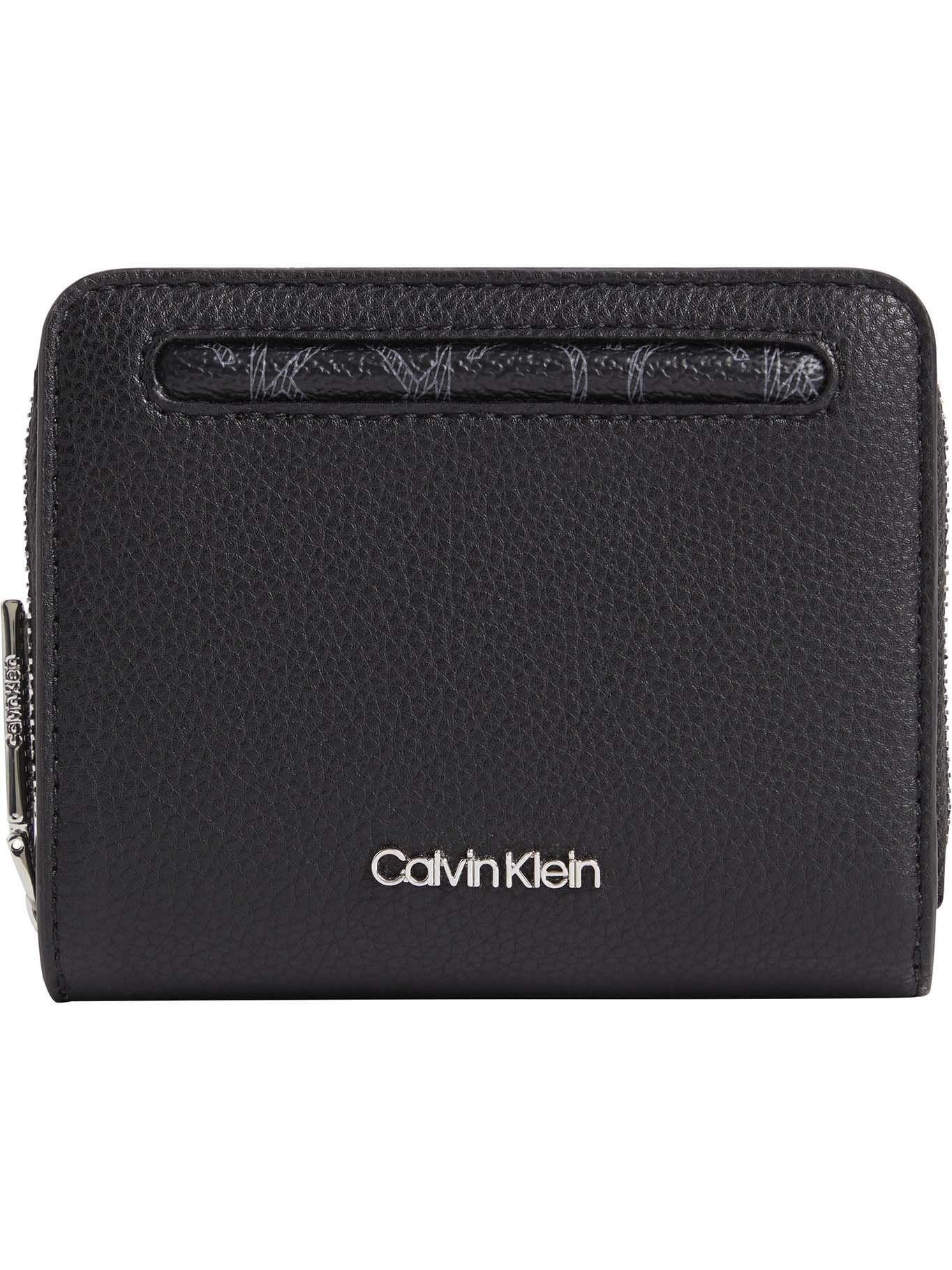 Billetera Ck Accent Flap Negro Calvin Klein-0