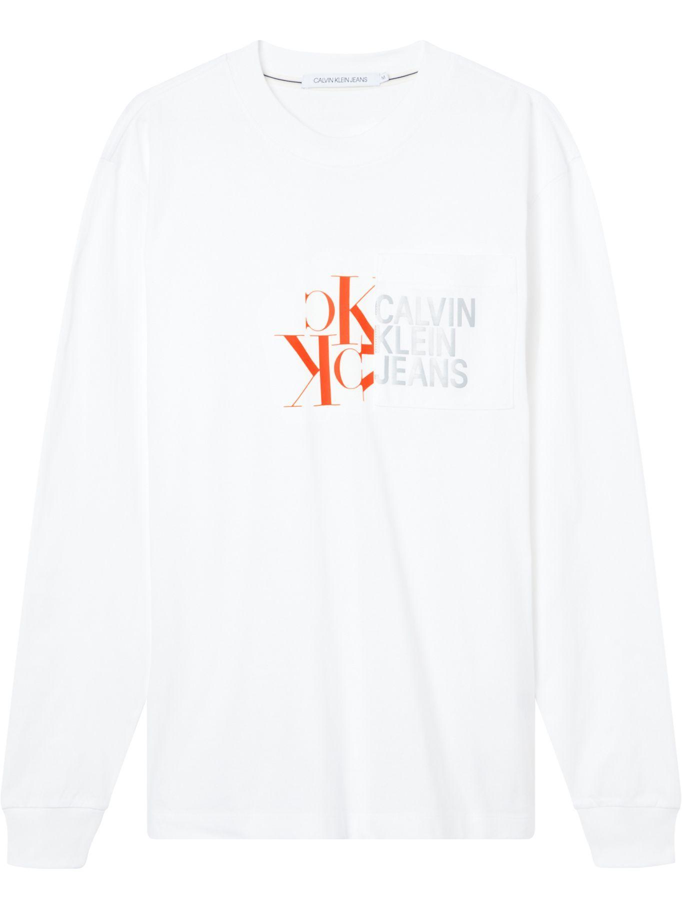 Polera Hybrid Pocket Blanco Calvin Klein-0