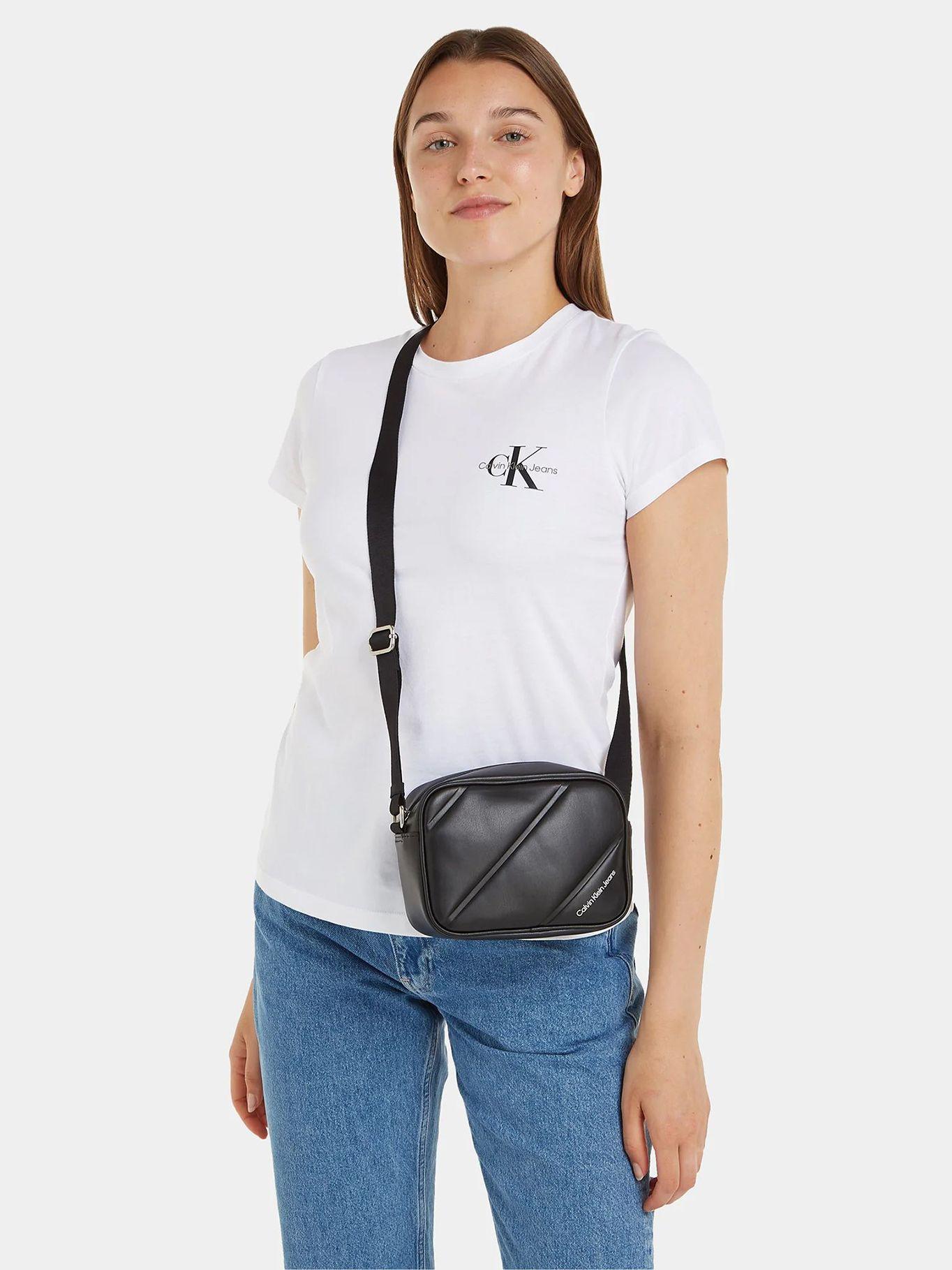 Bandolera Quilted Negro Calvin Klein-3