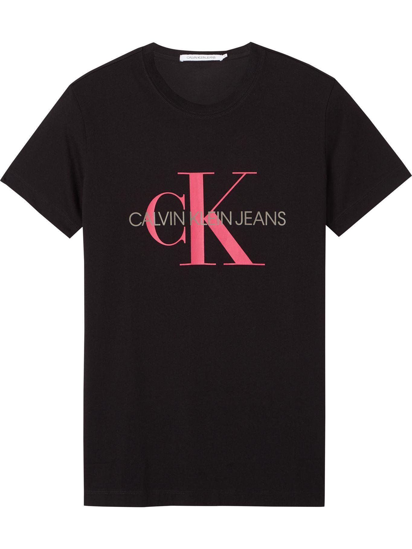 Polera Monogram Negro Calvin Klein-0