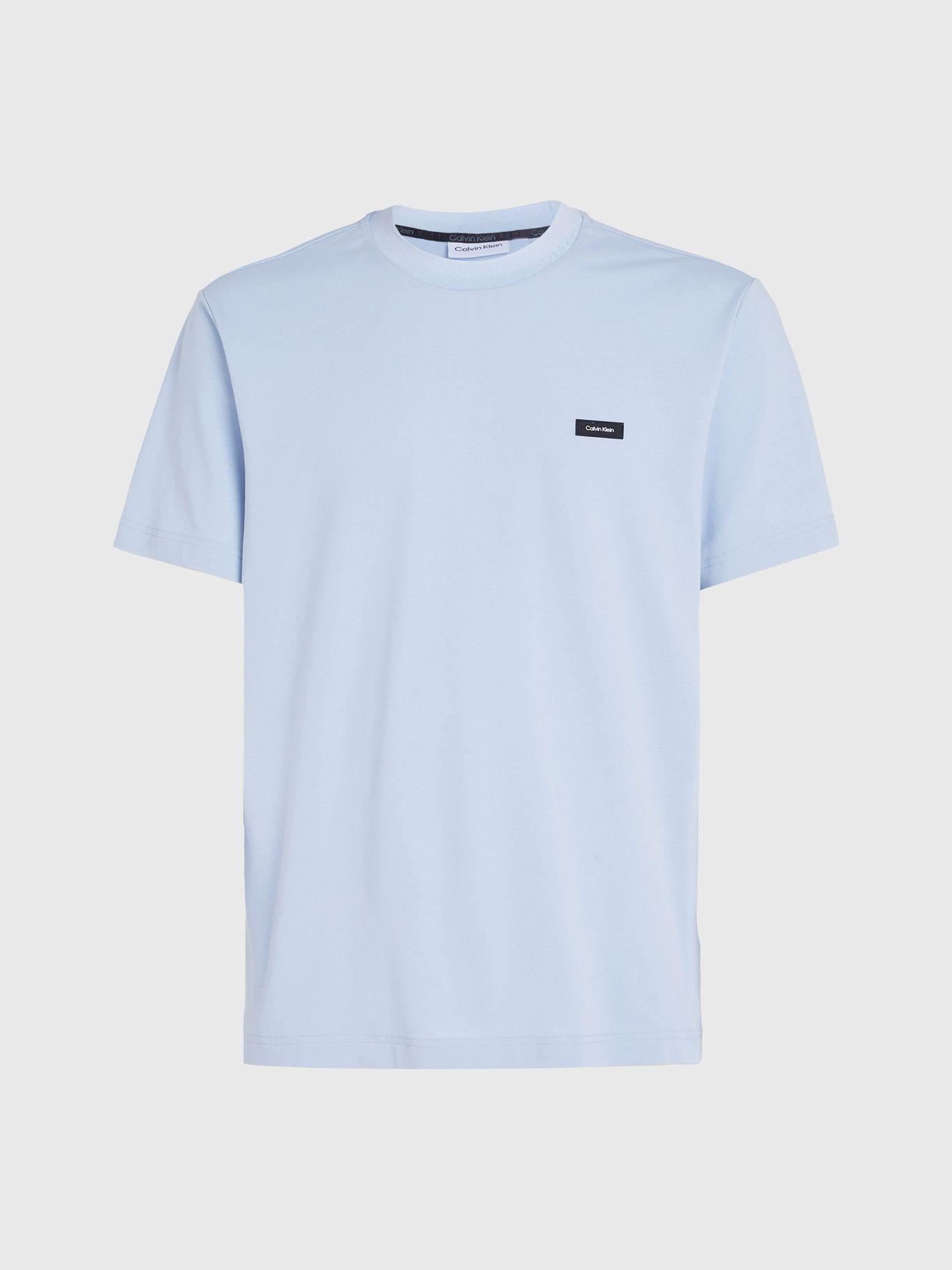 Polera Thermo Tech Pique Azul Calvin Klein-4