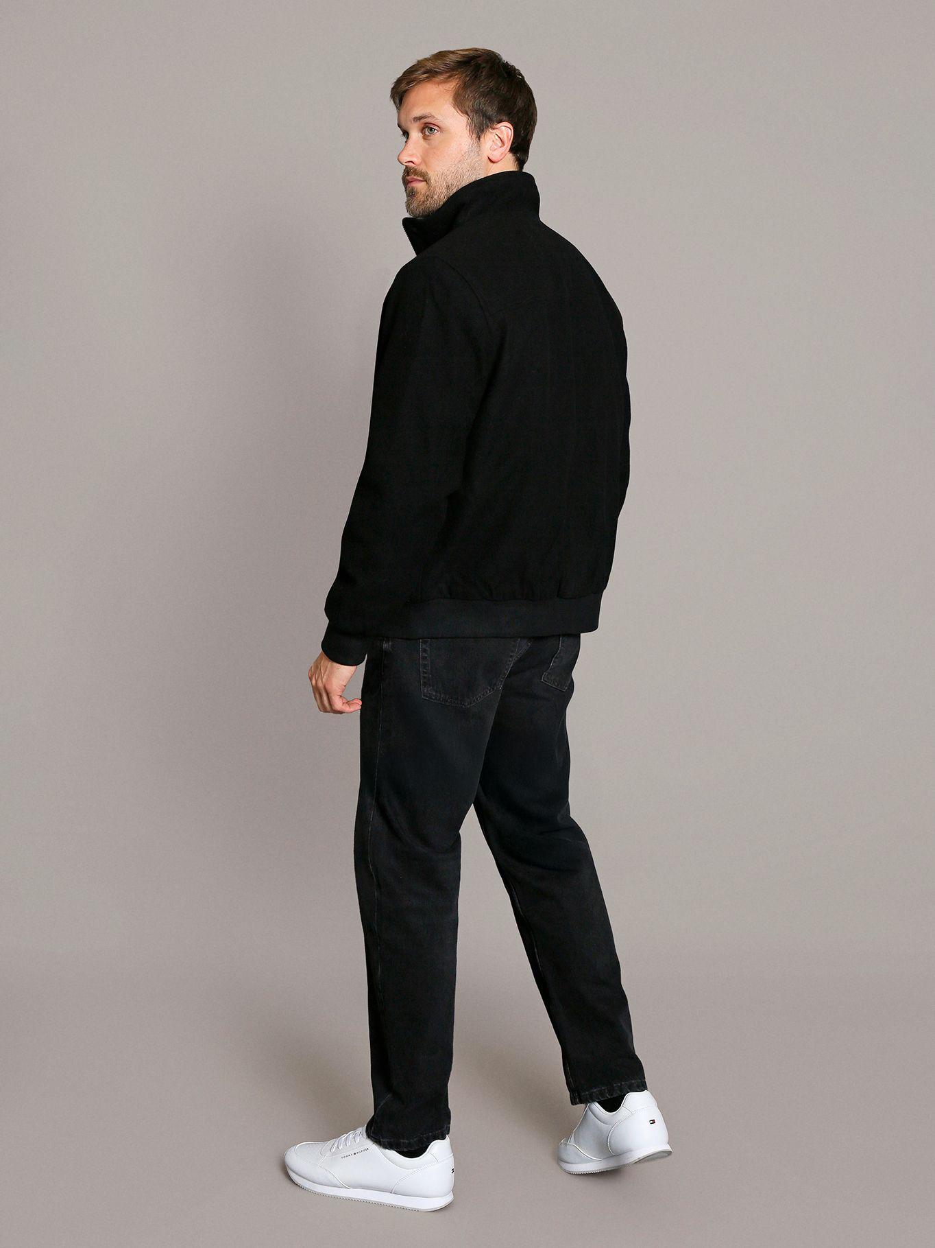 Chaqueta Wool Bomber Negro Calvin Klein-2