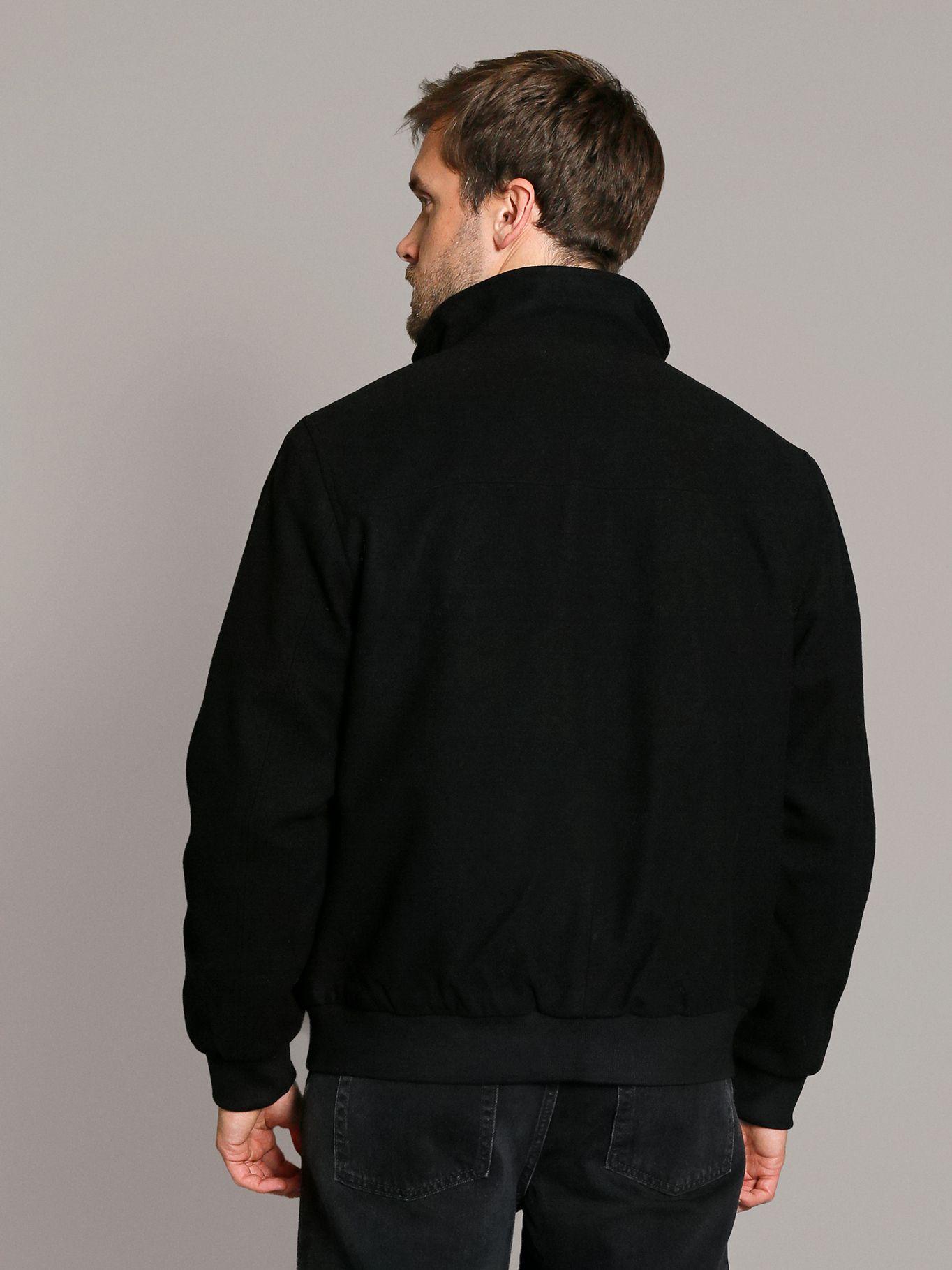 Chaqueta Wool Bomber Negro Calvin Klein-3