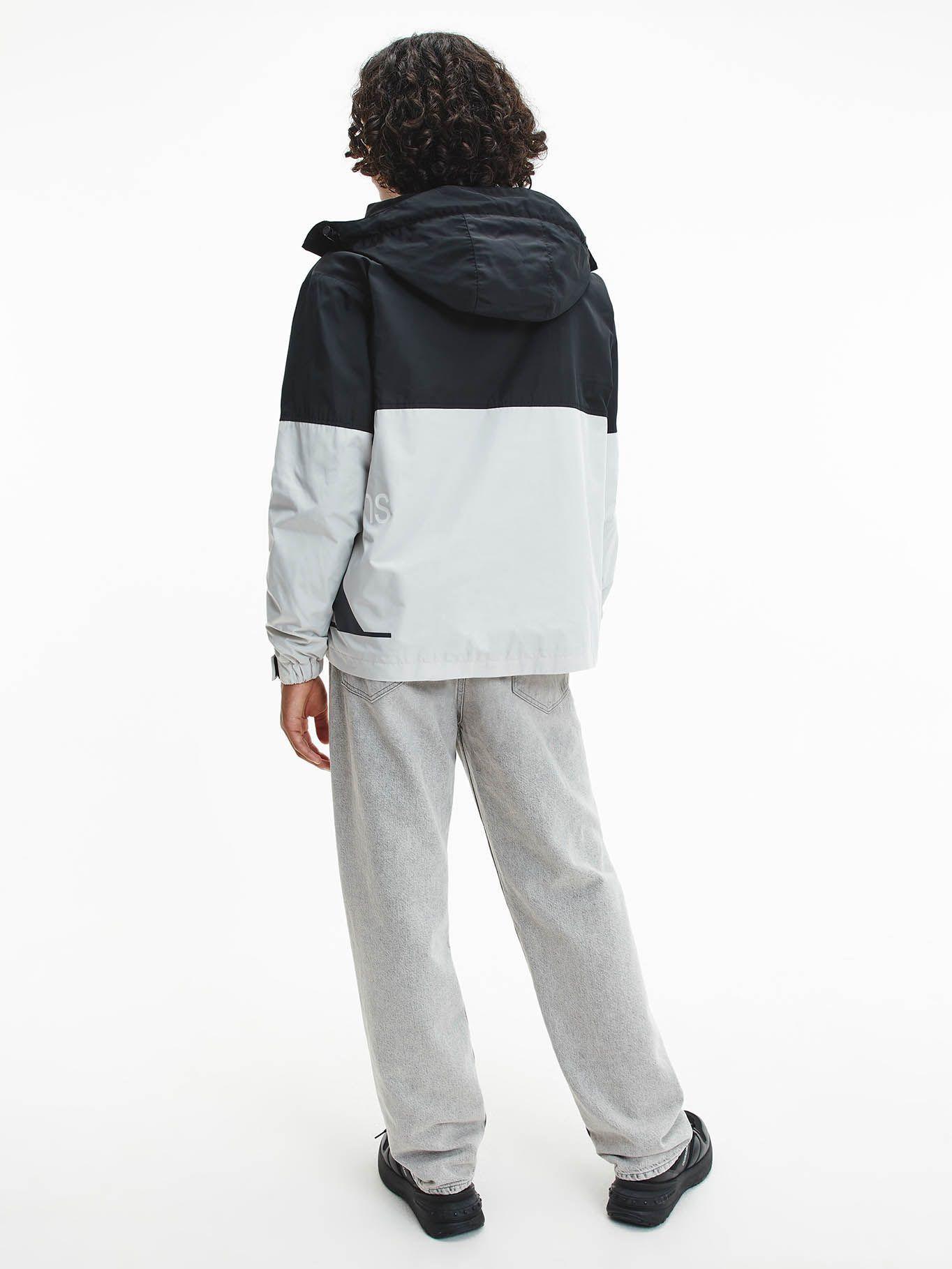 Cortaviento Bold Negro/Blanco Calvin Klein-2