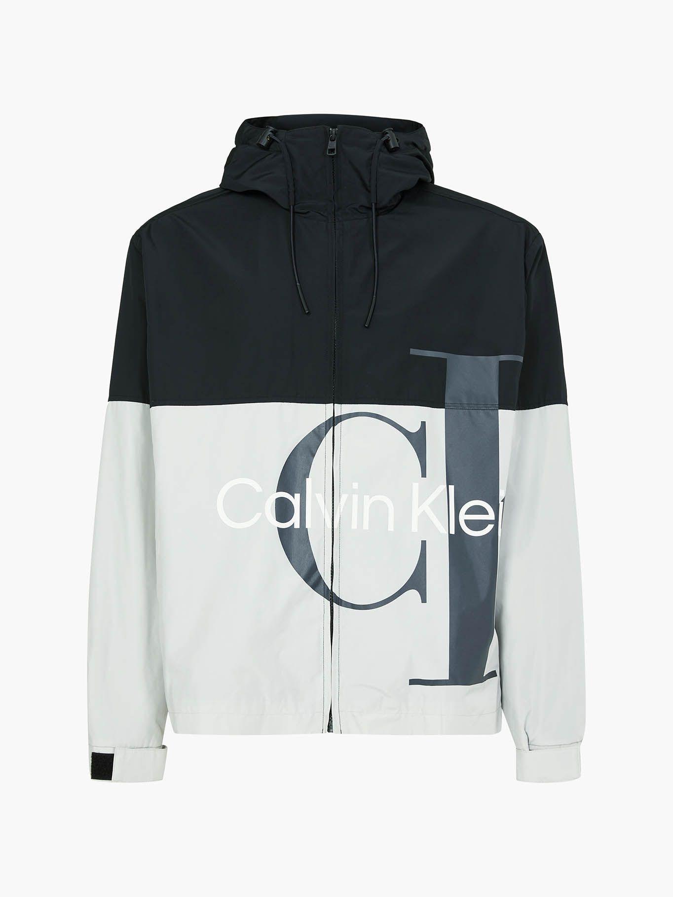 Cortaviento Bold Negro/Blanco Calvin Klein-4