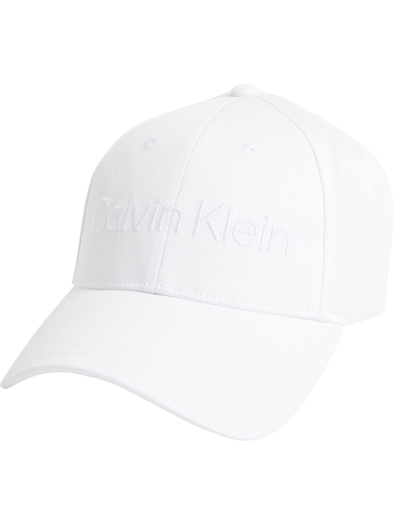Gorra de algodón orgánico Blanco Calvin Klein K60K610391-YAF-0