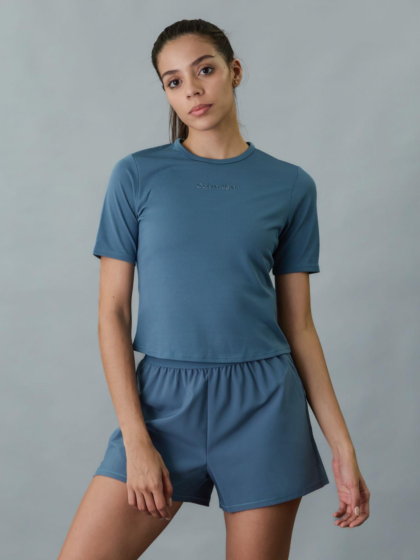Short Woven Sport Azul Calvin Klein-0
